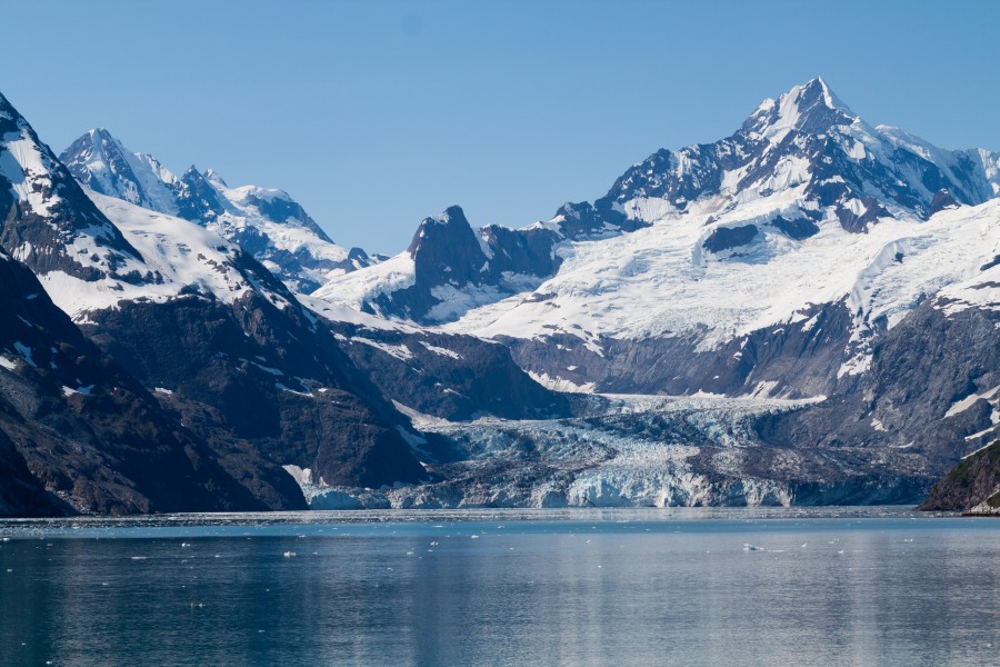 Closeup of Johns Hopkins Glacier