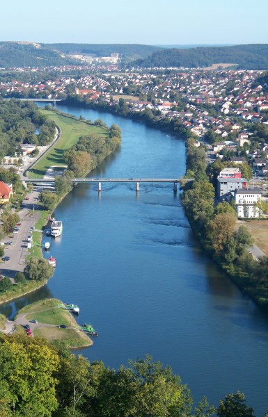 Die Donau in Kelheim