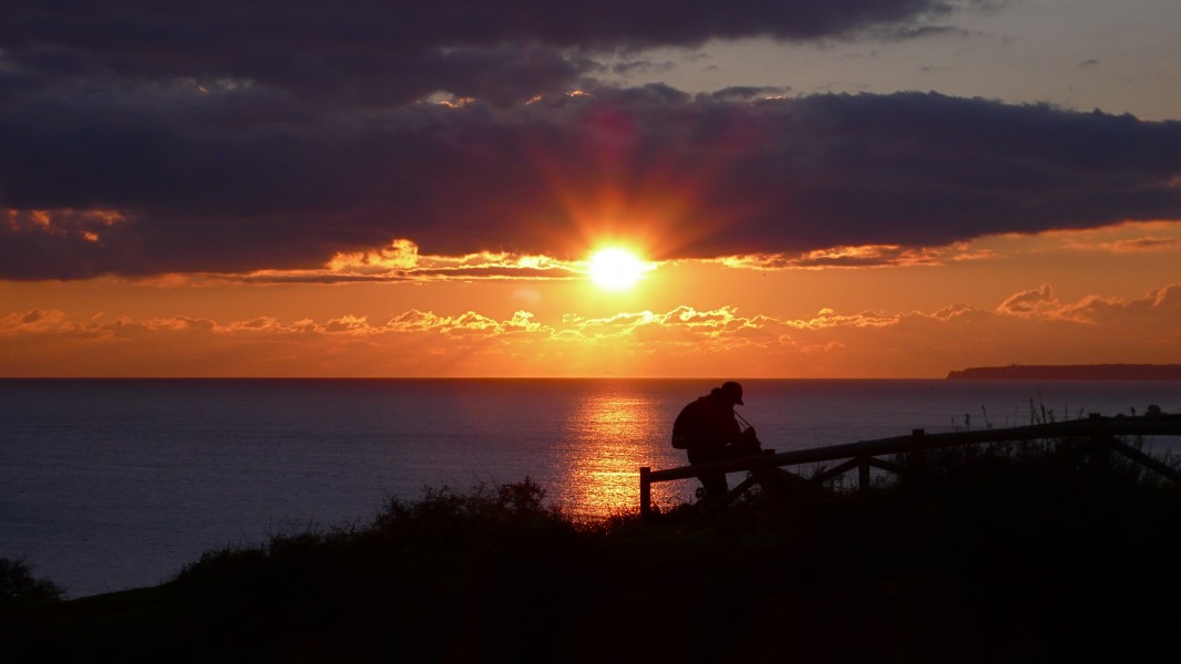 Fotógrafo e pôr-do-sol, Portimão (3190595012)