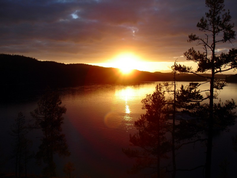 Great sunset on lake foxen (july 2005, 25)