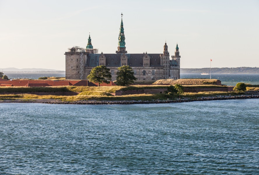 Kronborg castle, Helsingør city, Denmark, June 2014, picture 4