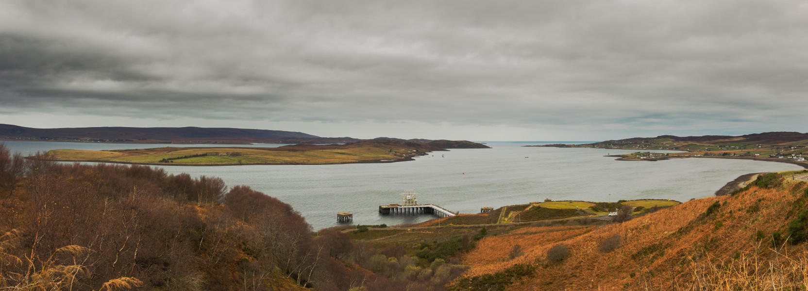 Loch Ewe Panorama - November 7th 2014