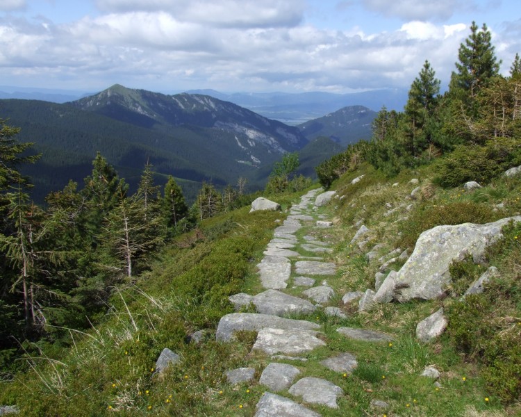 Low Tatras - blue trail