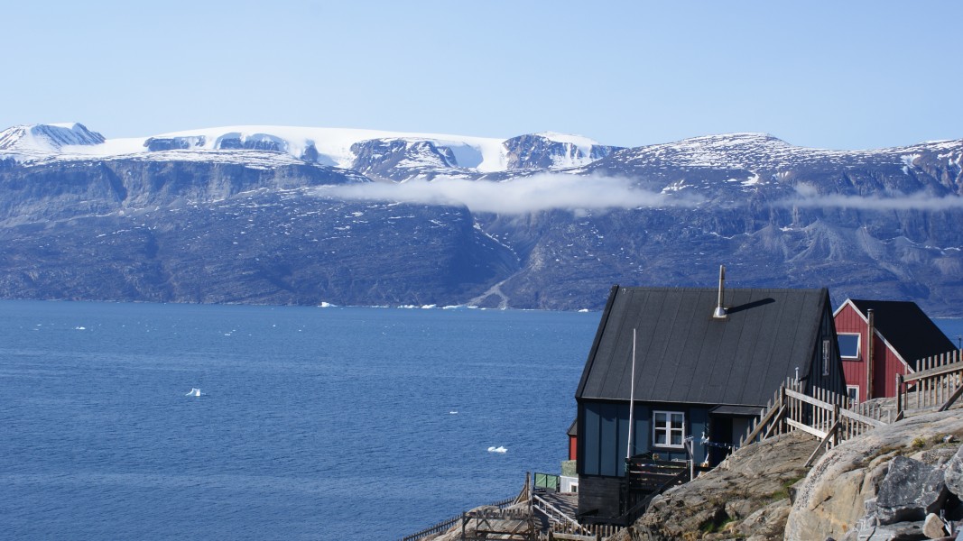 Nuussuaq peninsula from Uummannaq, Greenland
