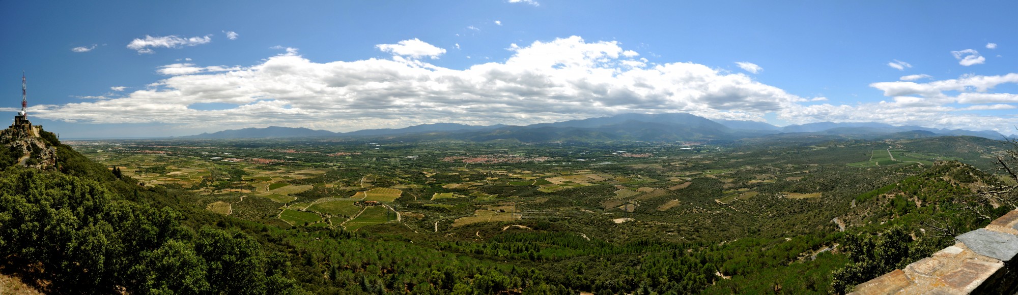 Panorama roussillon forca real