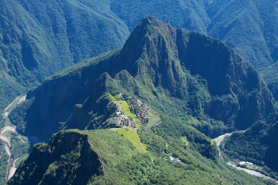 Peru - Machu Picchu 044 - view from Machu Picchu Mountain (7181901733)