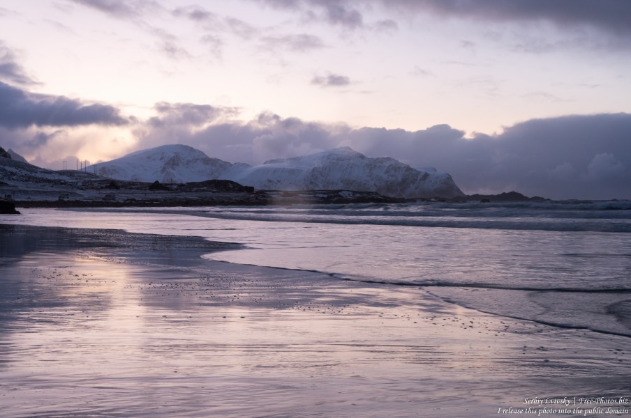 Skagsanden beach, Norway, photographed in February 2020 by Serhiy Lvivsky, picture 20