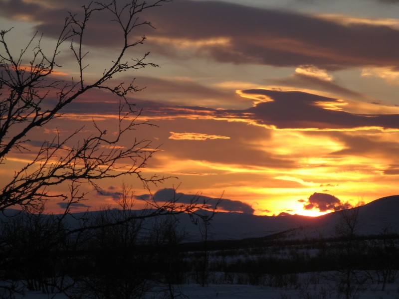 Sunset at Puuvrasjoki - panoramio