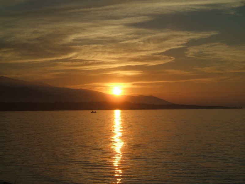 Sunset in Baikal