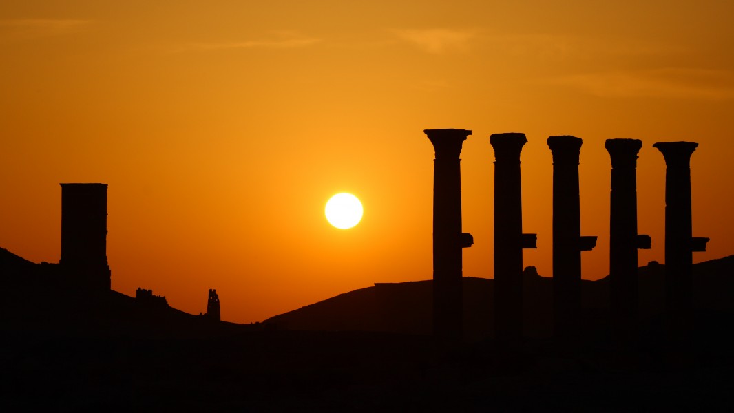 Sunset in Palmyra