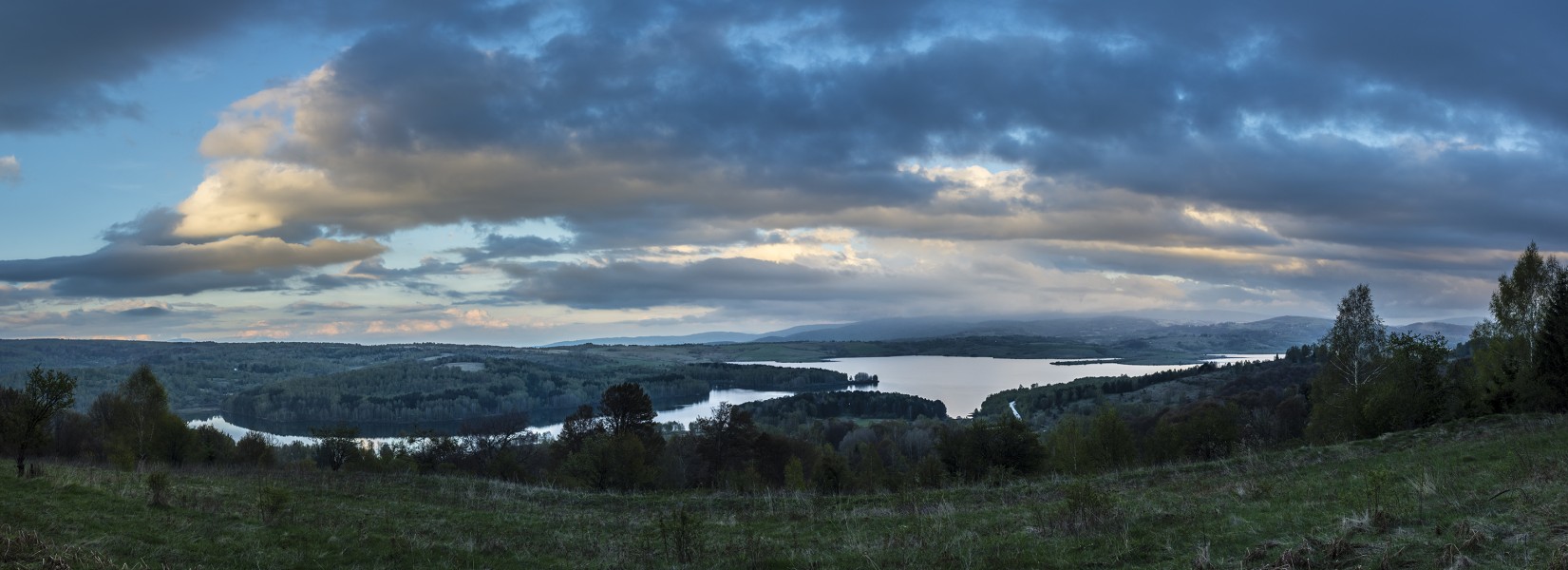 The view on Vlasina lake