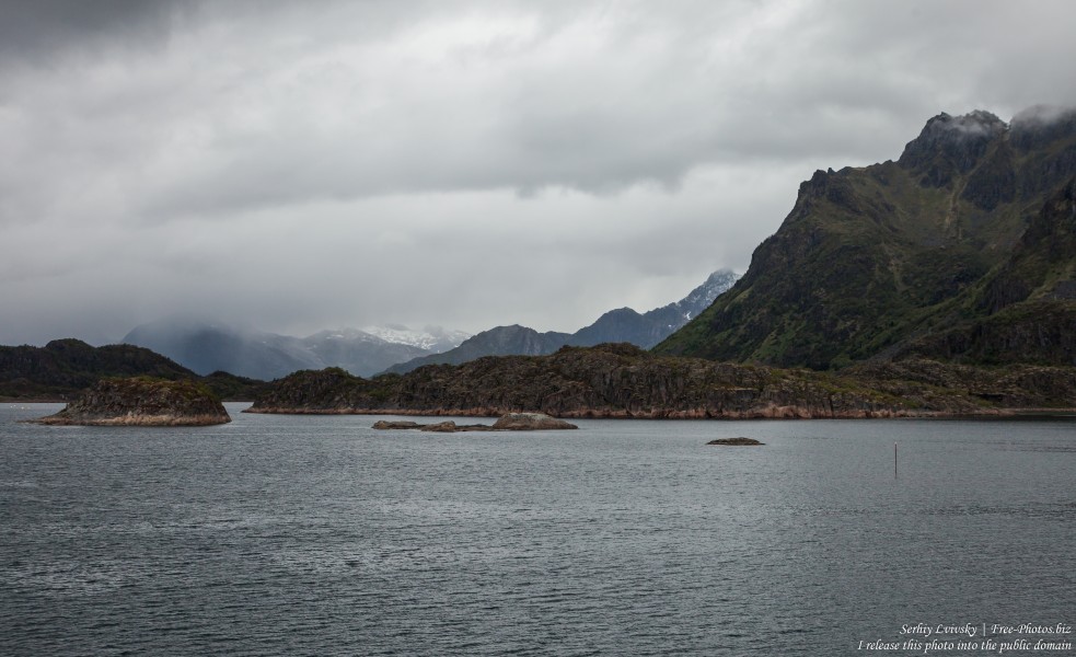 way from Trollfjord to Svolvaer, Norway, photographed in June 2018 by Serhiy Lvivsky, picture 11