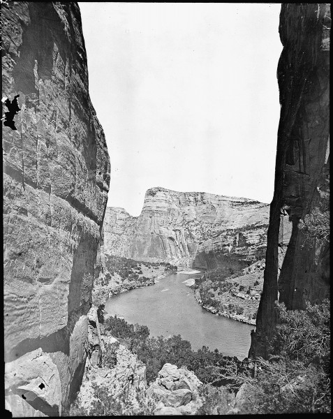Yampa River - old No. 87. Similar to No. 699 - no negative on file., 1871 - 1878 - NARA - 517742