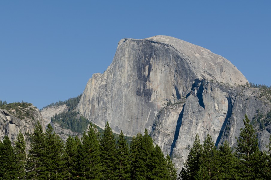 Yosemite Half Dome from Valley 2013