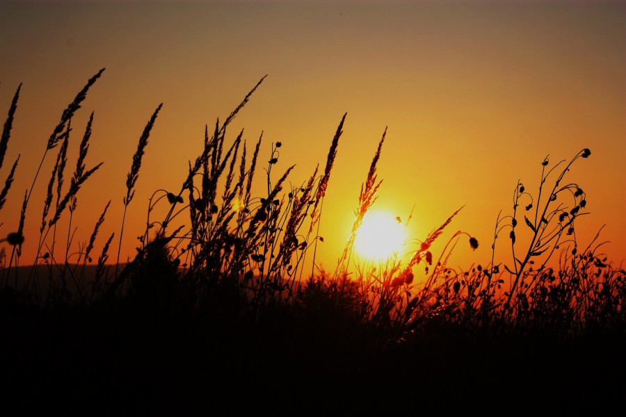 Zachód słońca w Bielsku-Białej. - panoramio
