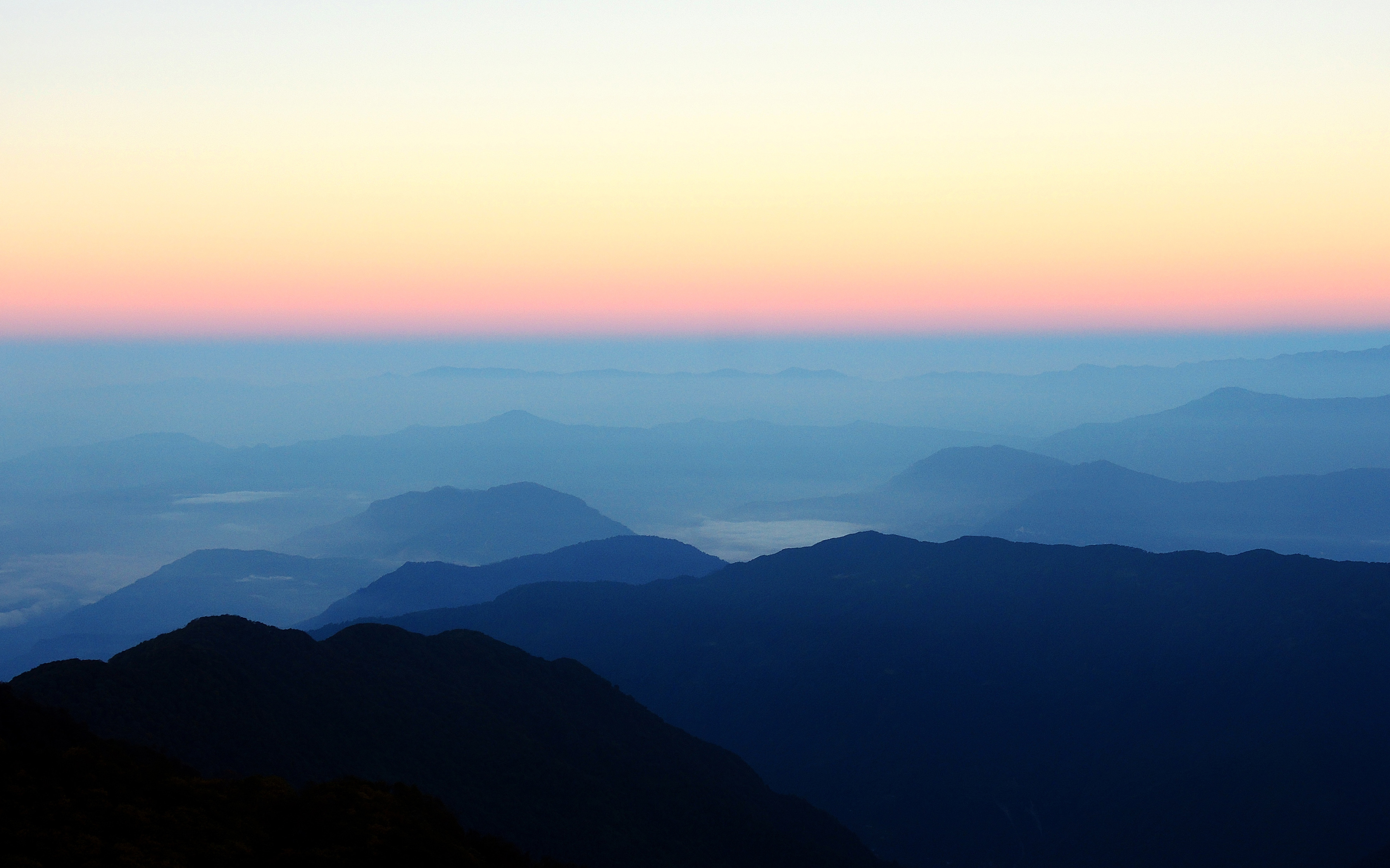 Shivalik Hills - winter morning