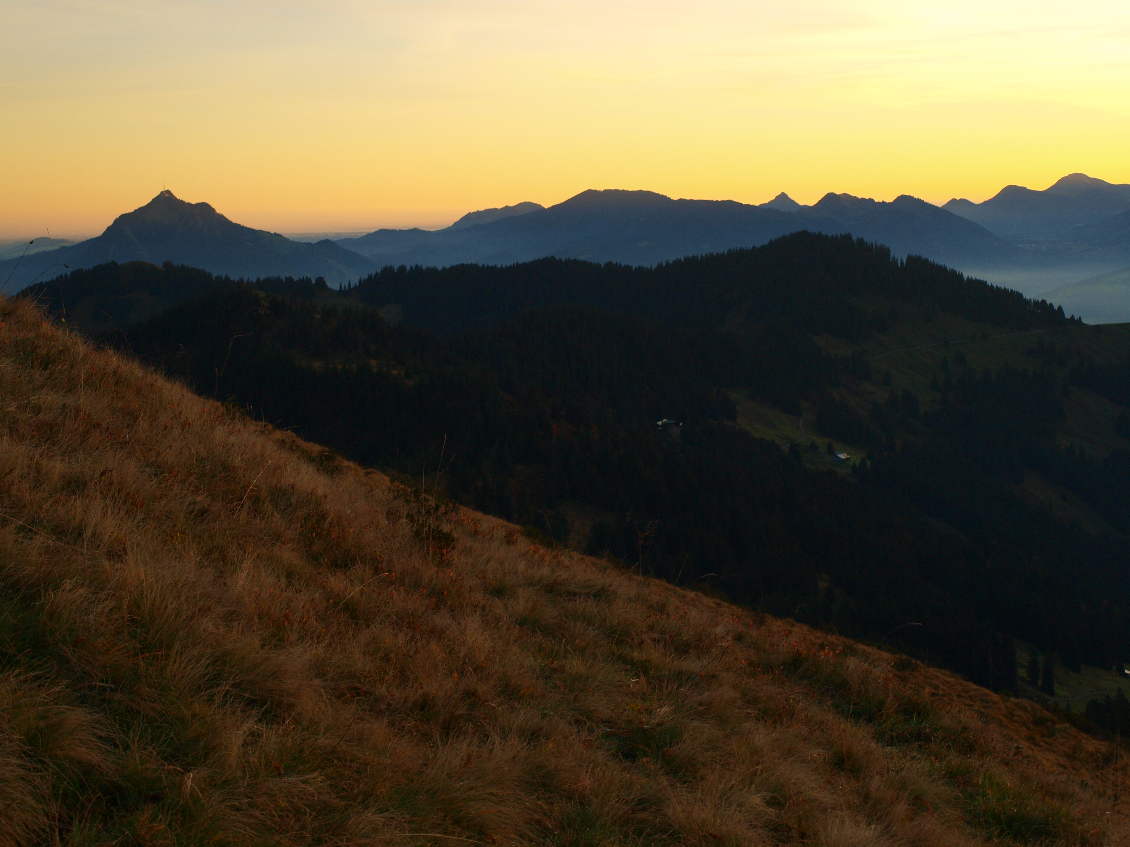 Sunrise in the mountains - 4