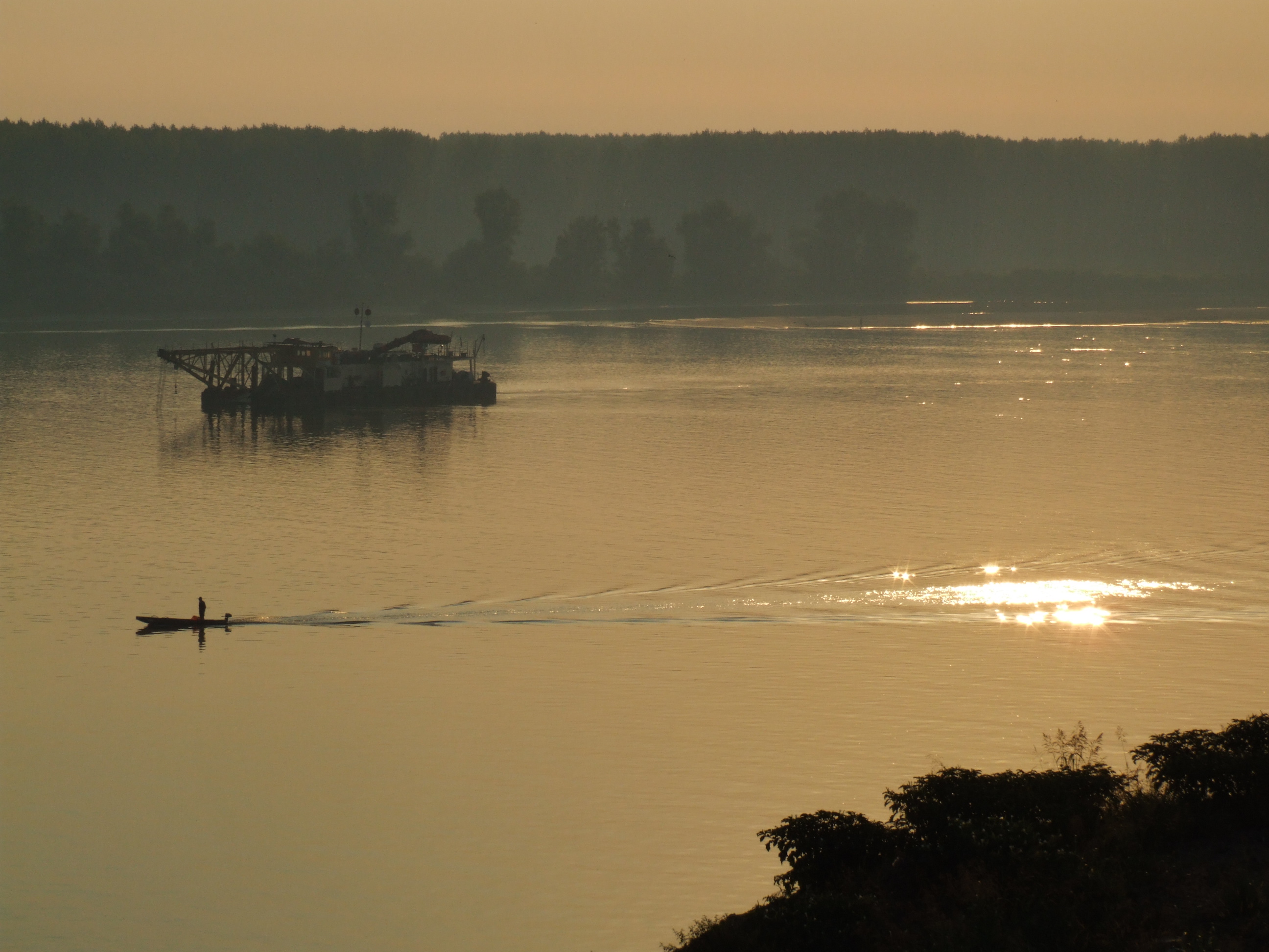 Sunrise in Zemun, Belgrade