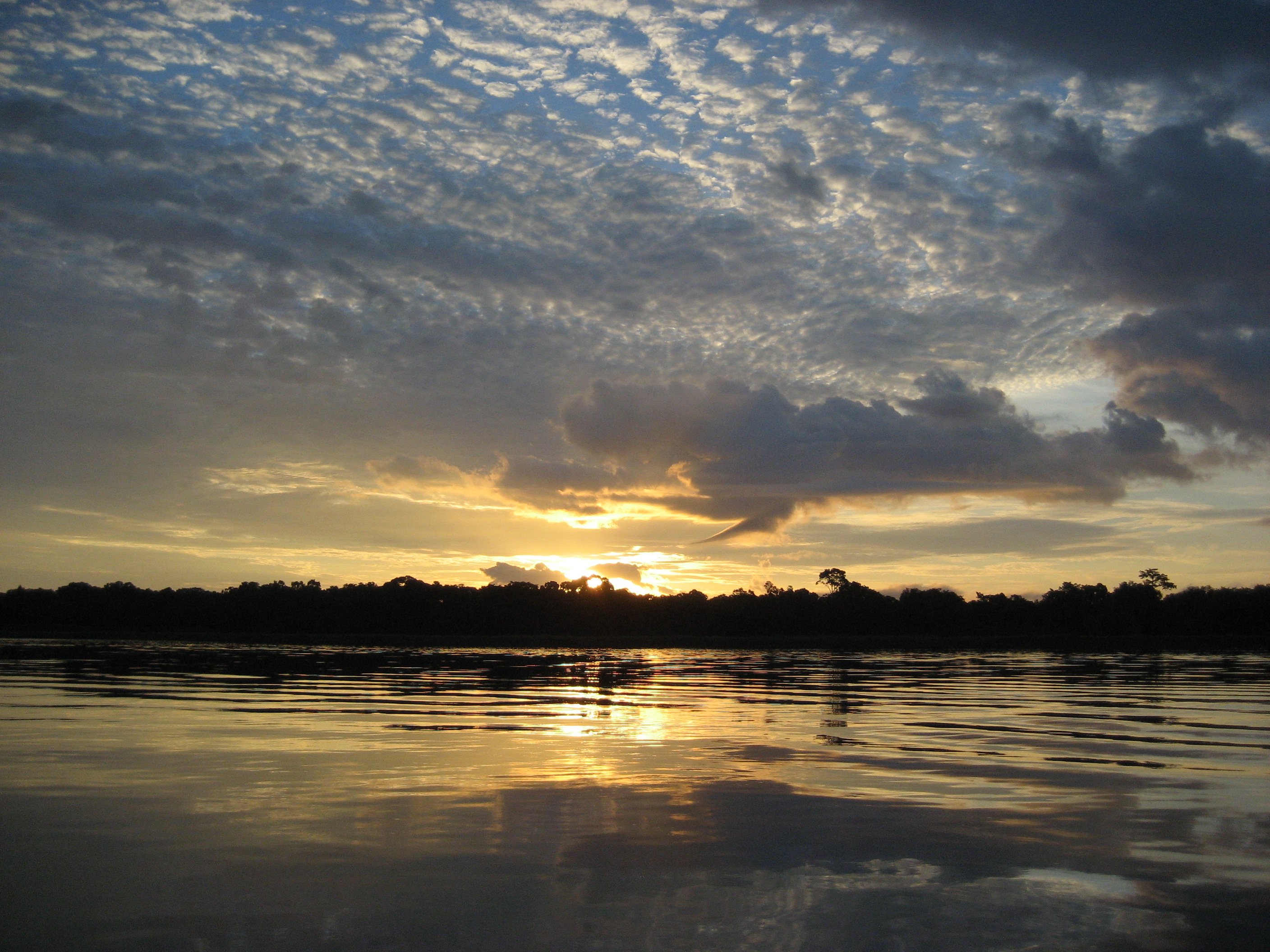 Sunrise on the Congo River - 2