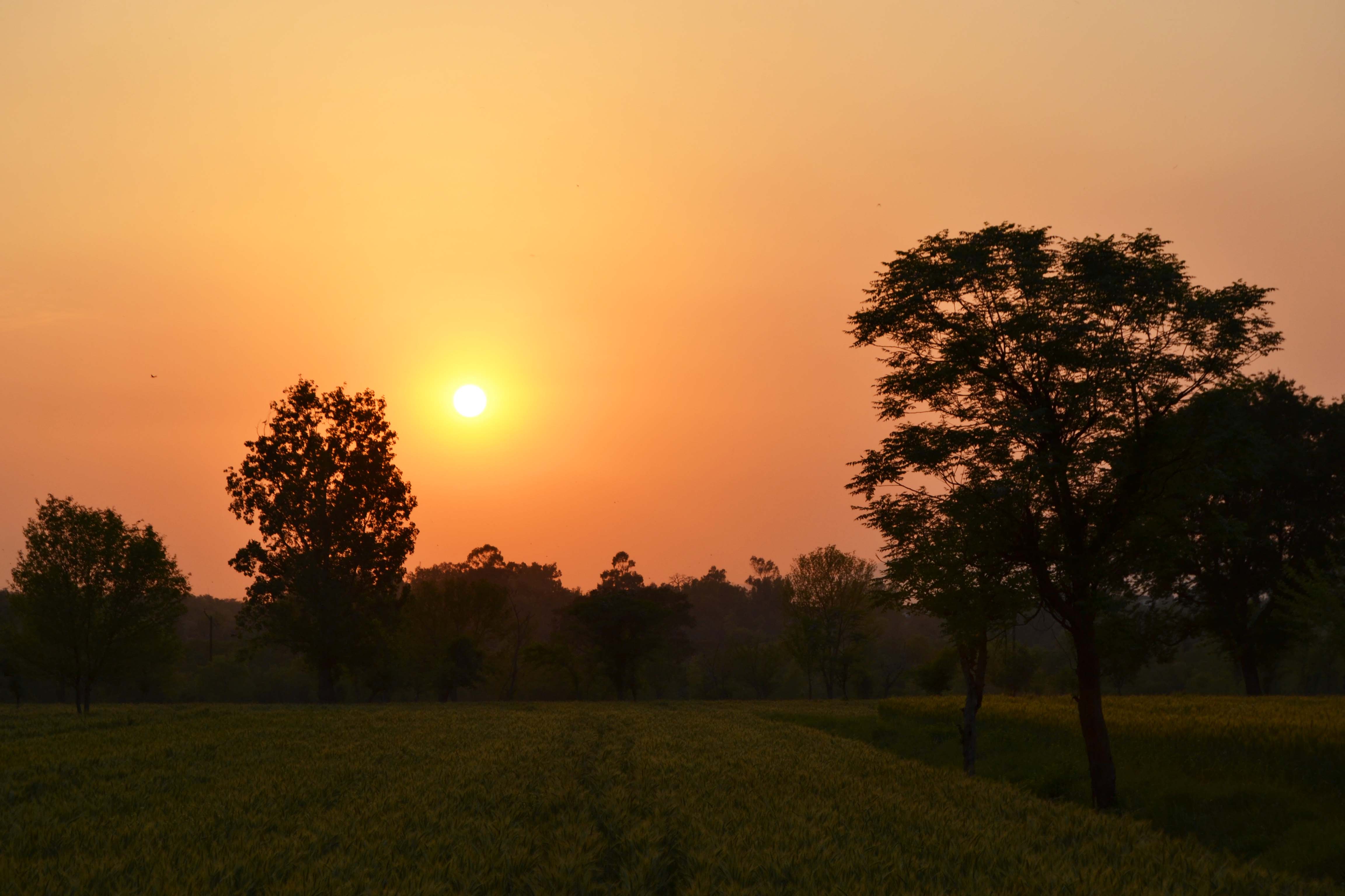 Sunset at Bani Gala, Islamabad