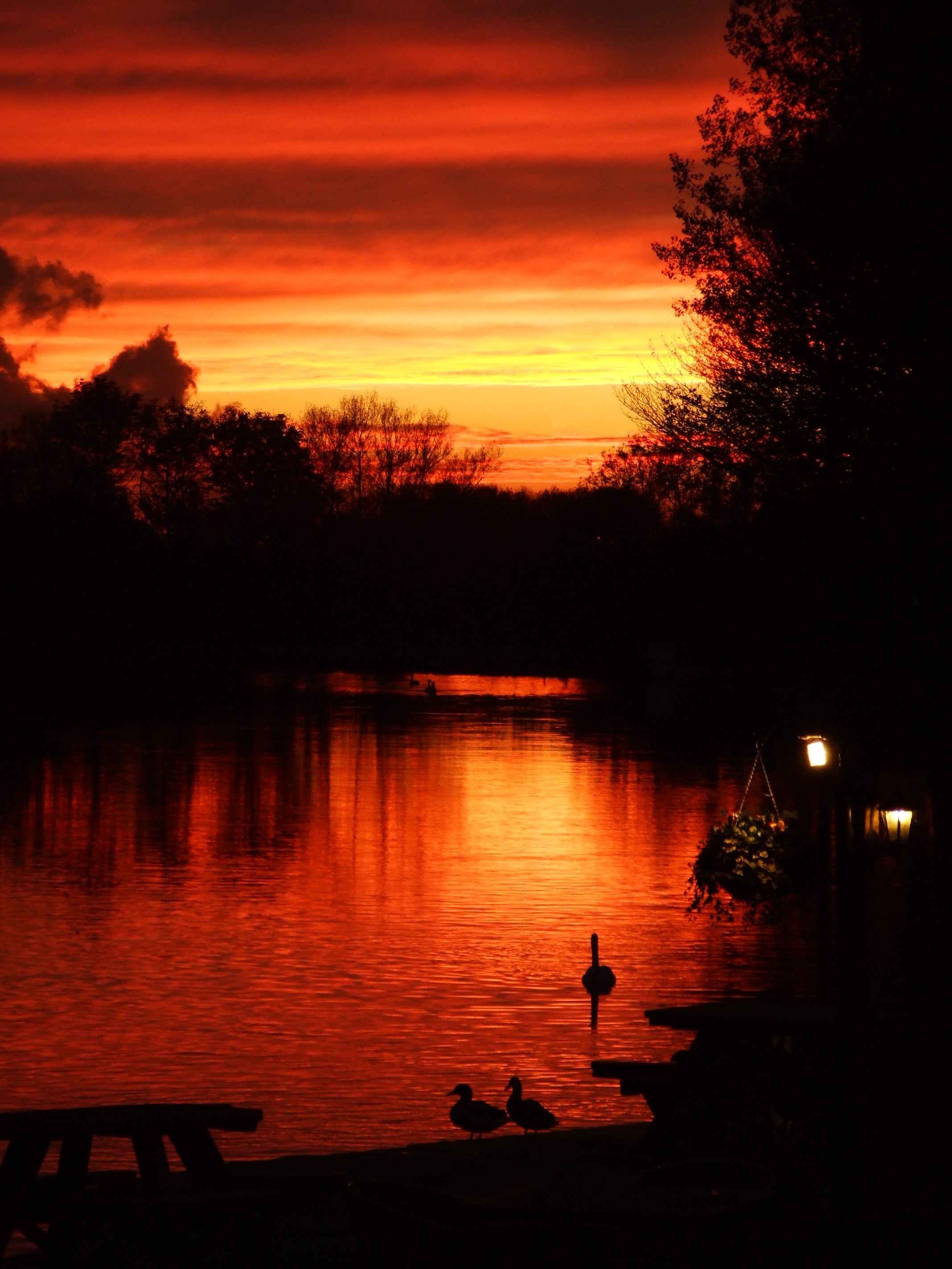 Sunset at Lechlade
