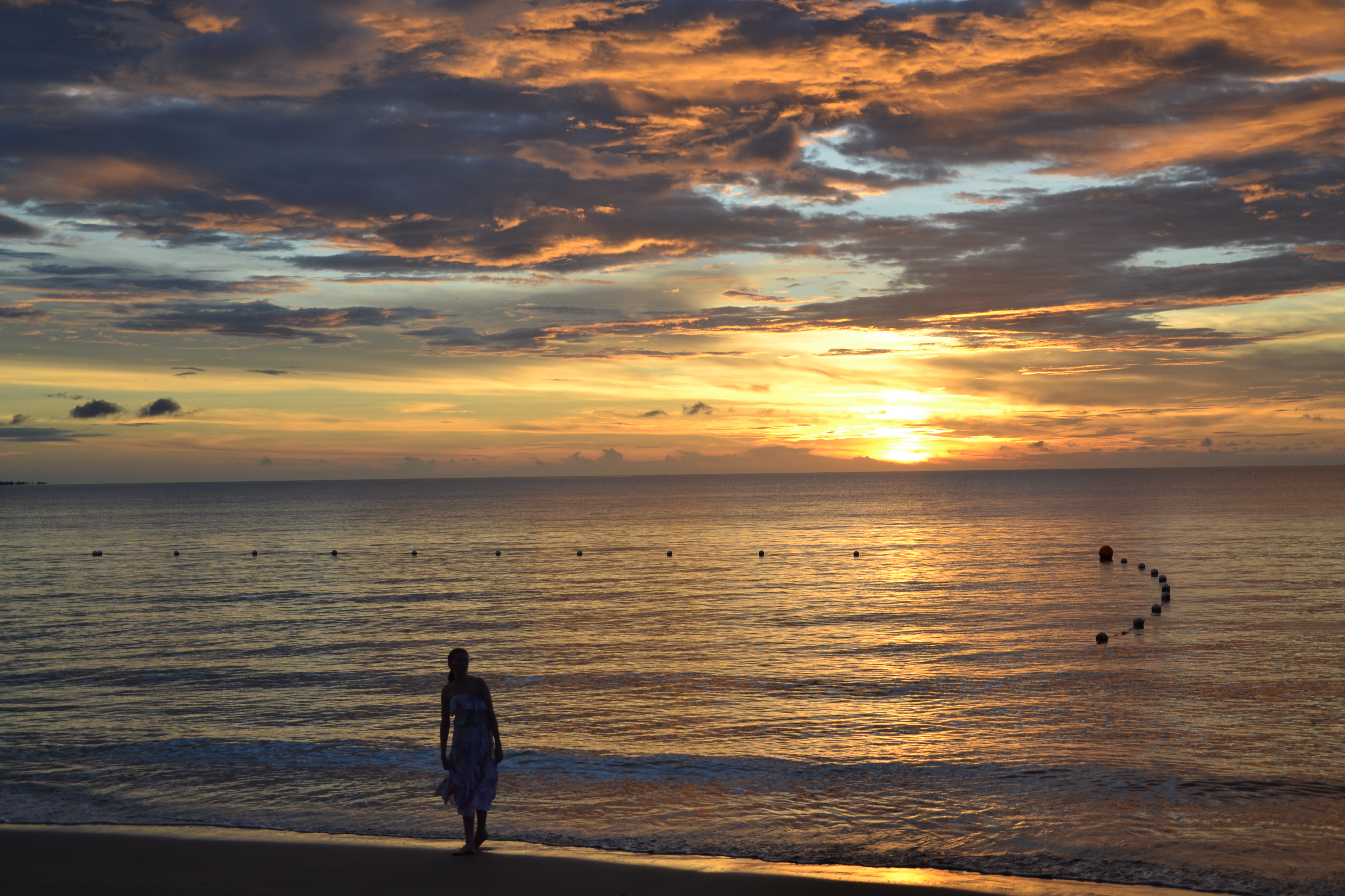 sunset beach walk (6753933405)