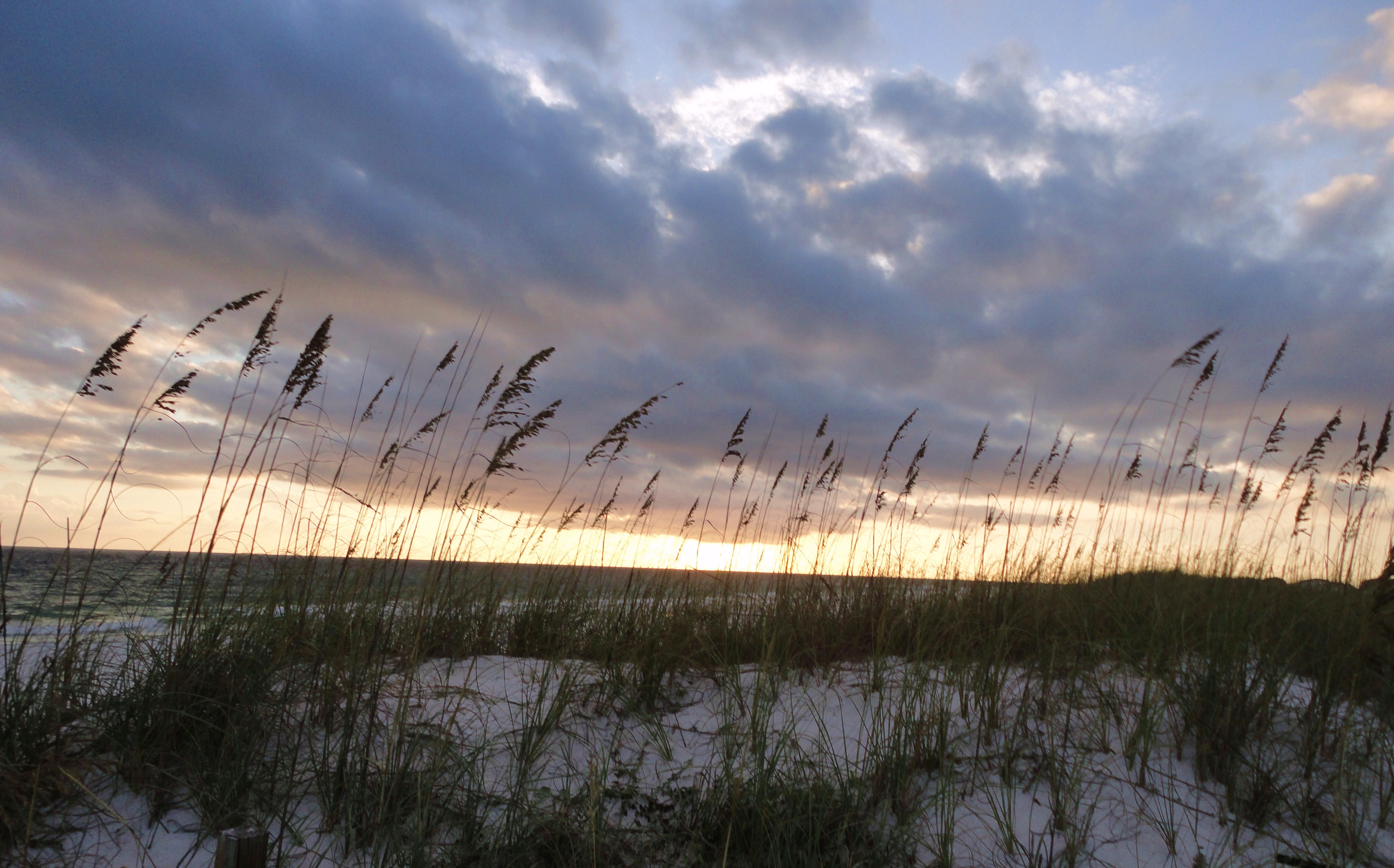 Sunset over Destin Dunes
