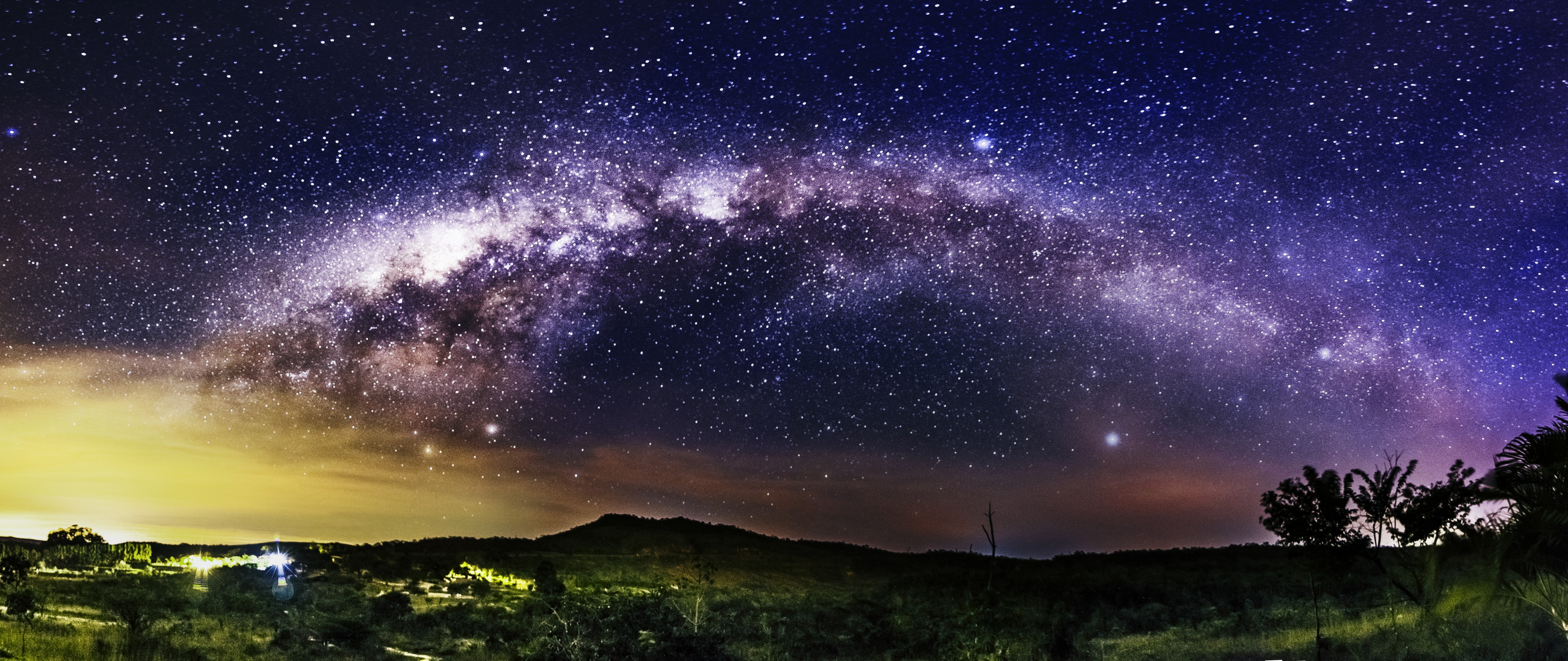 Arco da Via Láctea sobre Corumbá / The Milky Way