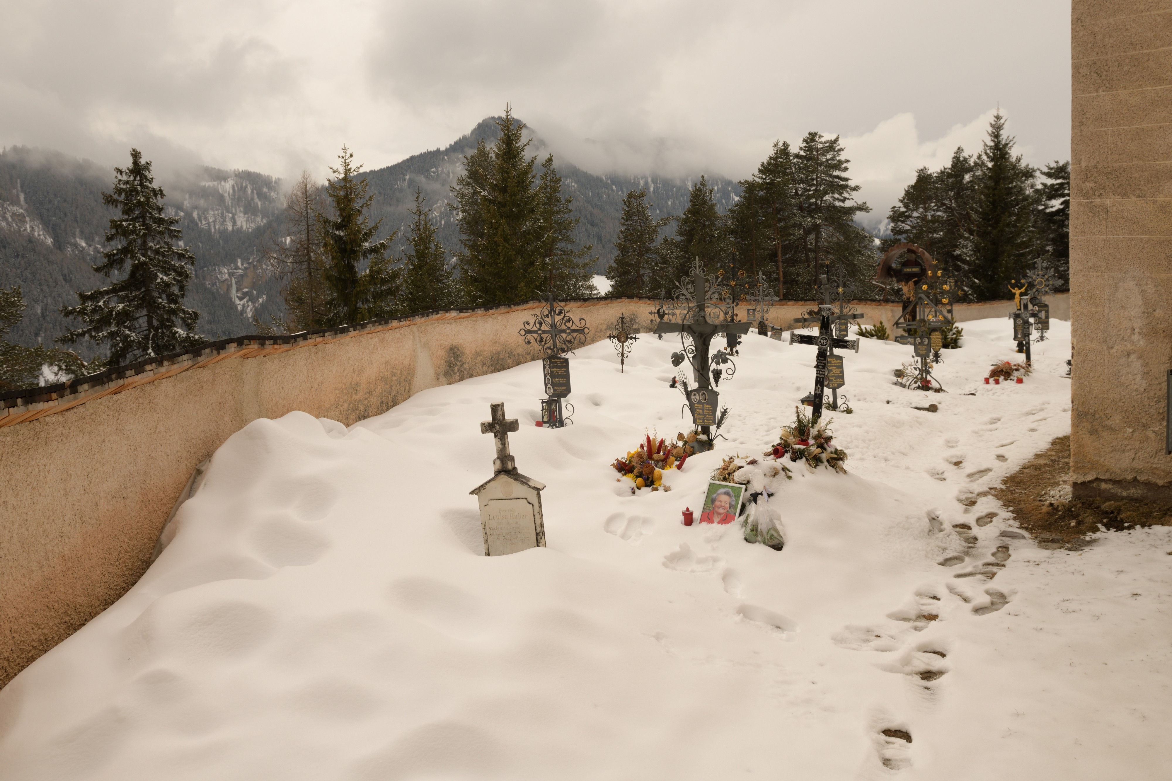 Curtina da Sacun inviern Grherdeina
