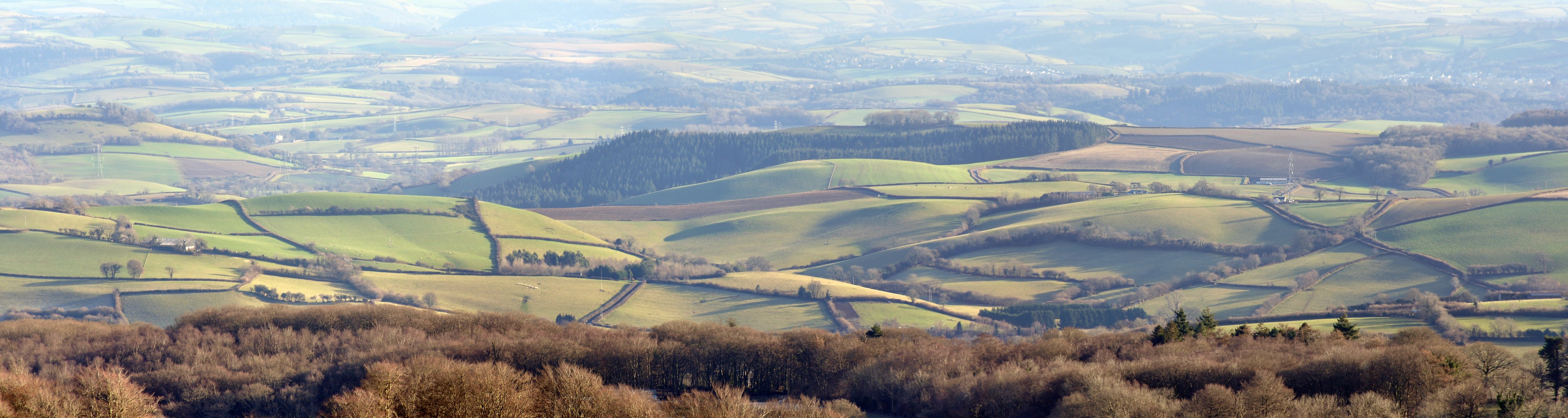 Fields from Buckland Beacon