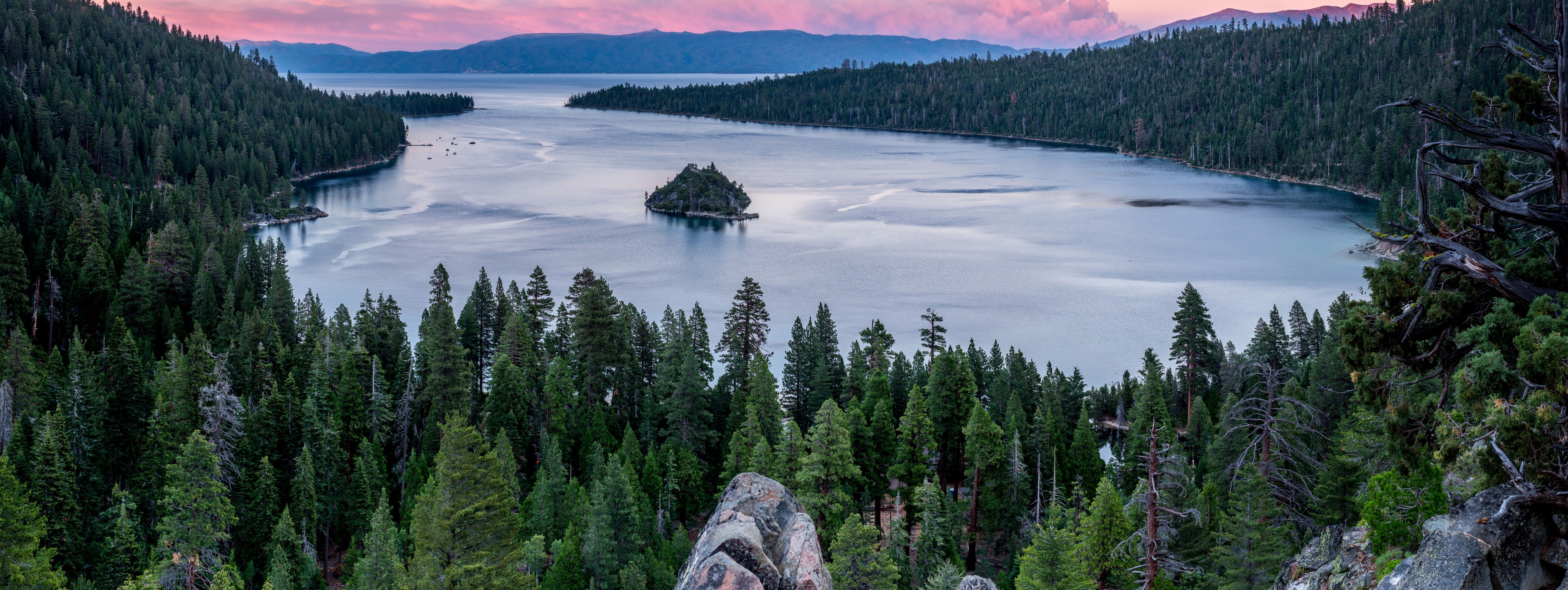 Golden Hour at Emerald Bay