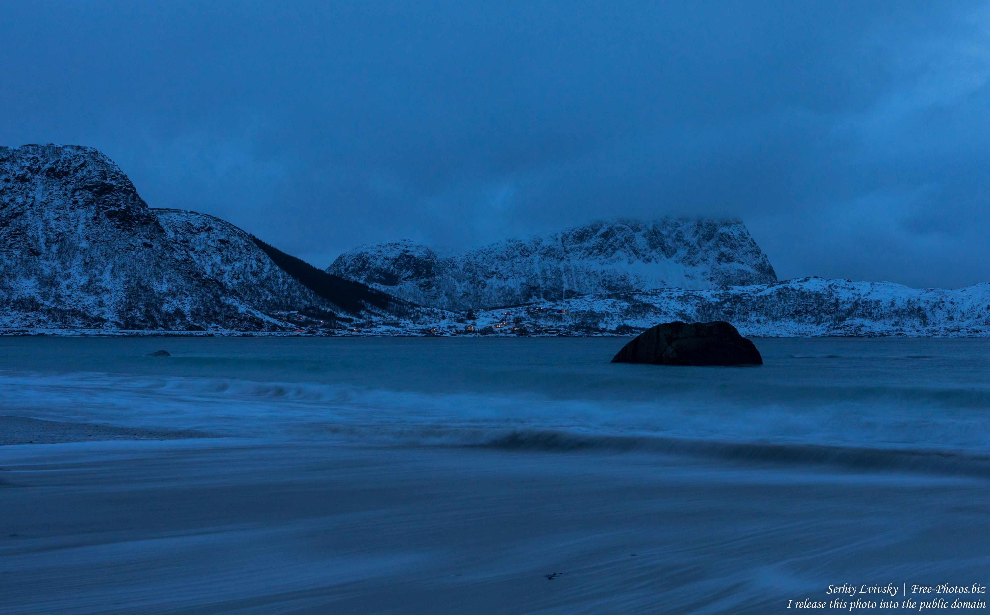 Haukland beach, Norway, in February 2020, photographed by Serhiy Lvivsky, picture 4