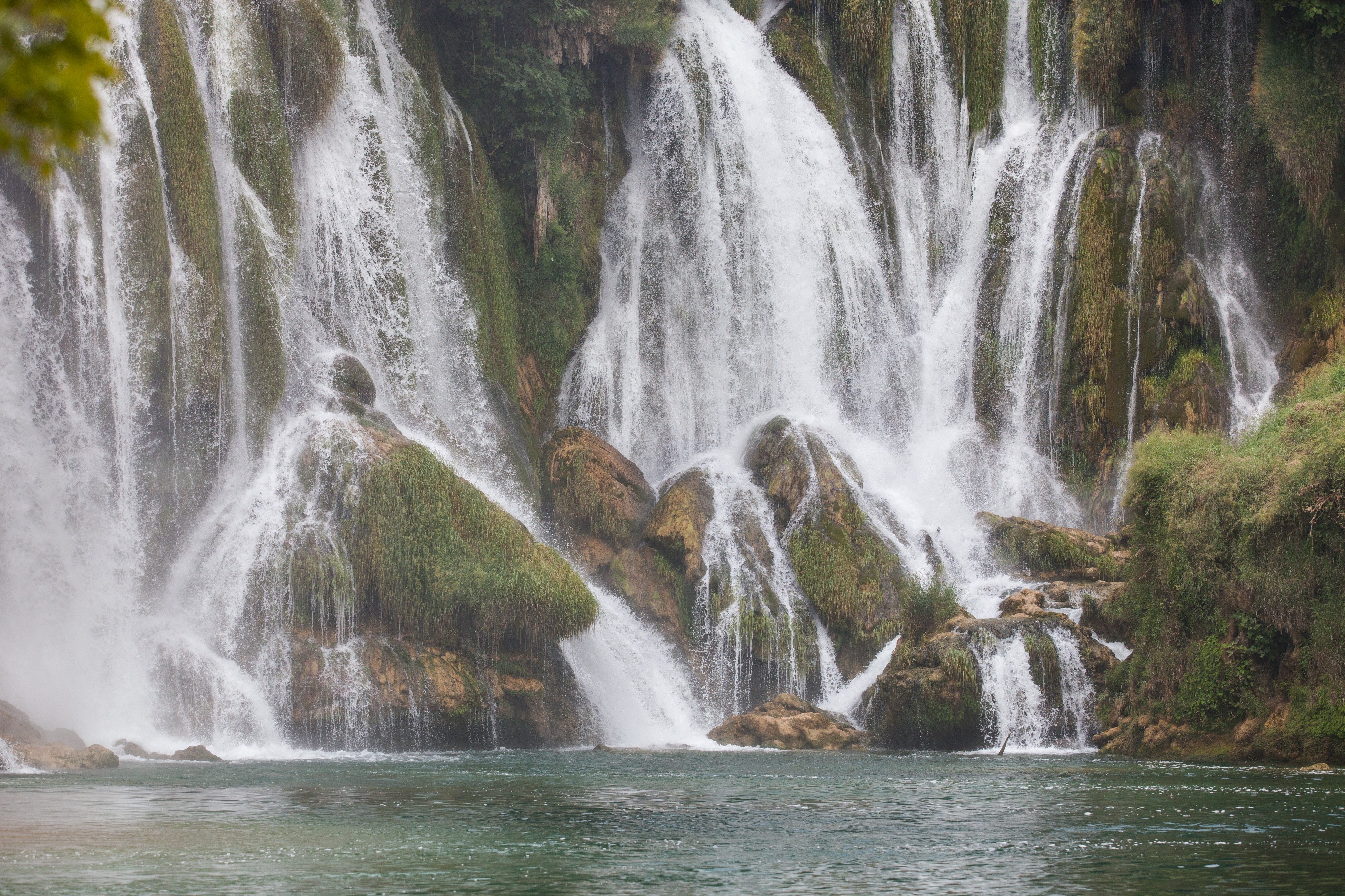 Kravice waterfall near Medjugorje, Bosnia, in July 2014, picture 1