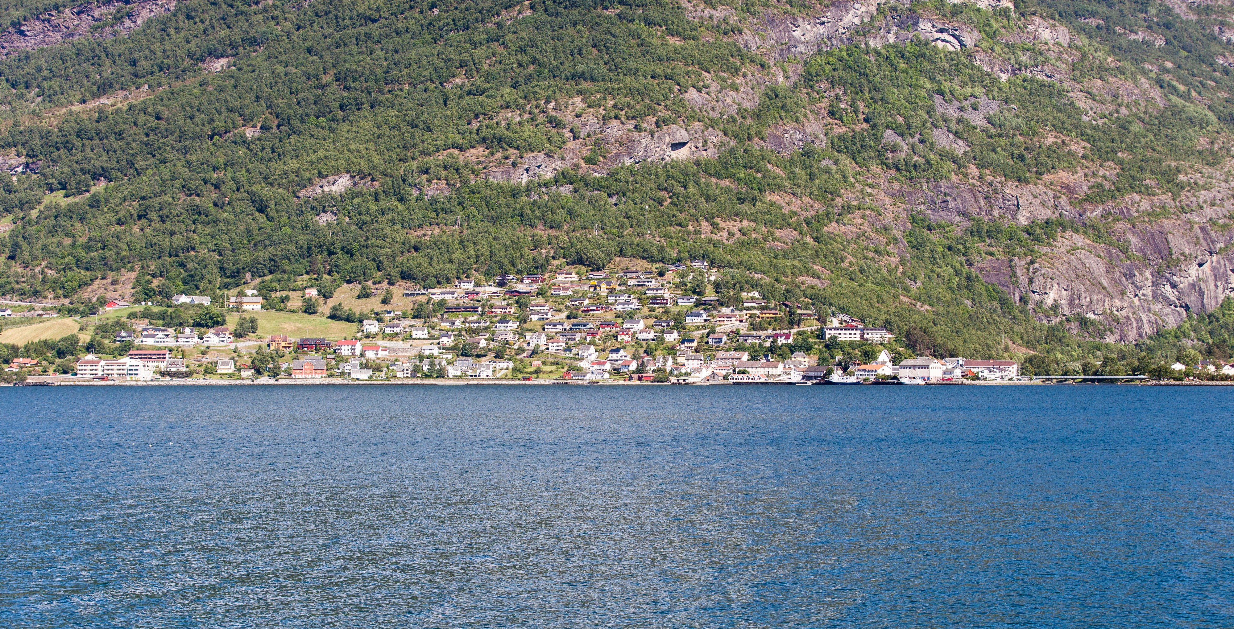 a branch of the Sognefjord, Norway, near Flåm, June 2014, picture 65