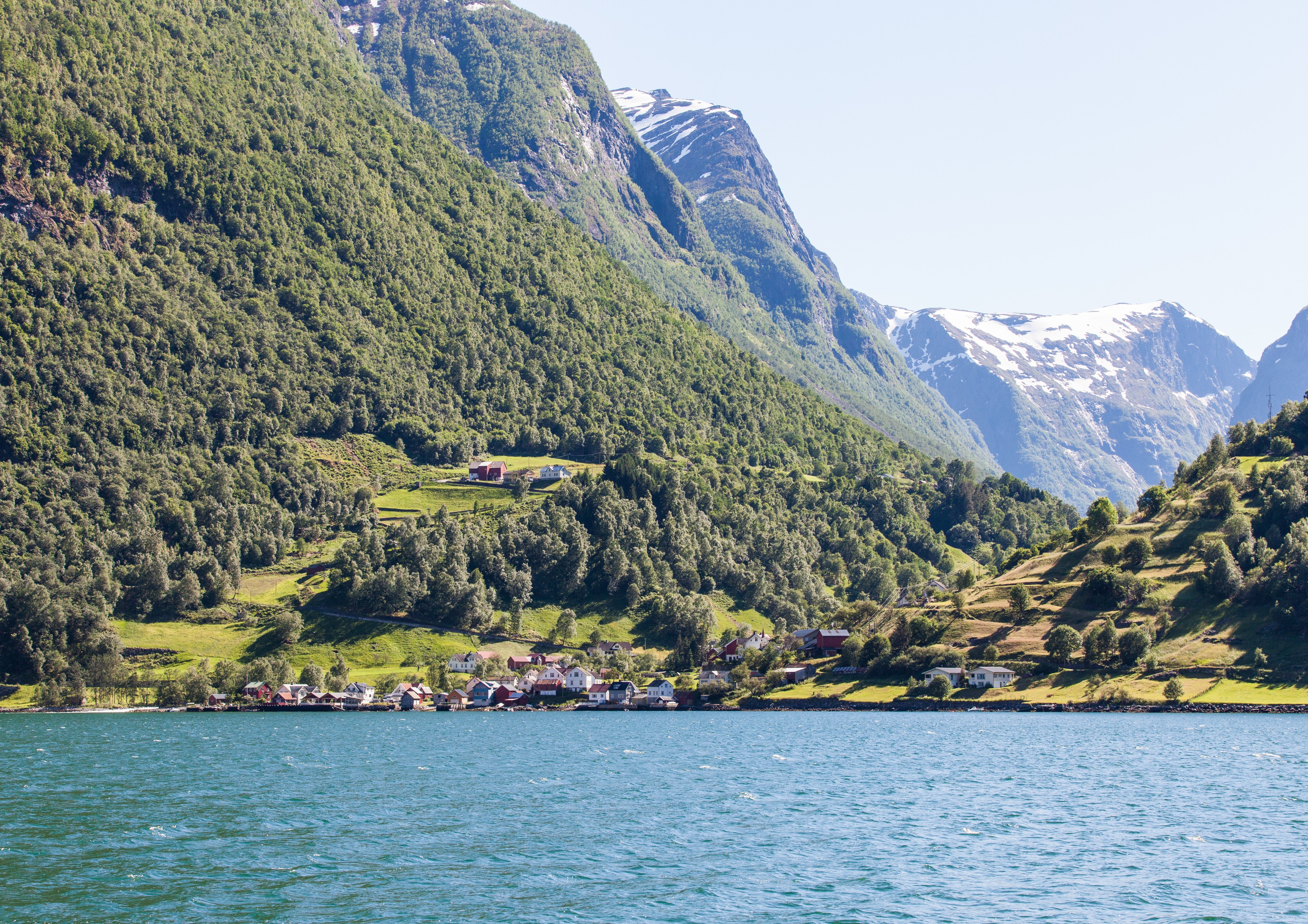 a branch of the Sognefjord, Norway, near Flåm, June 2014, picture 70