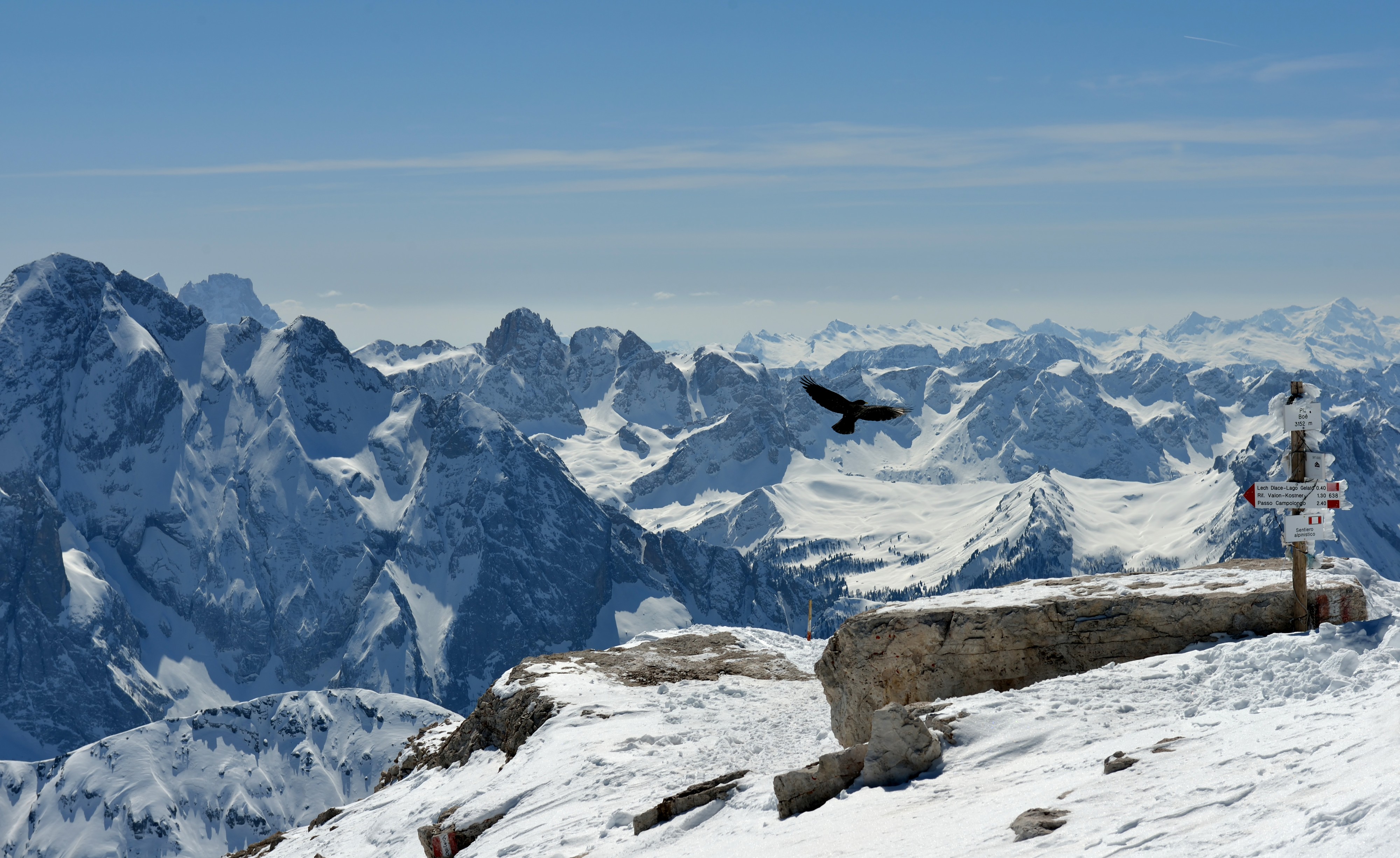 Piz Boe South West view