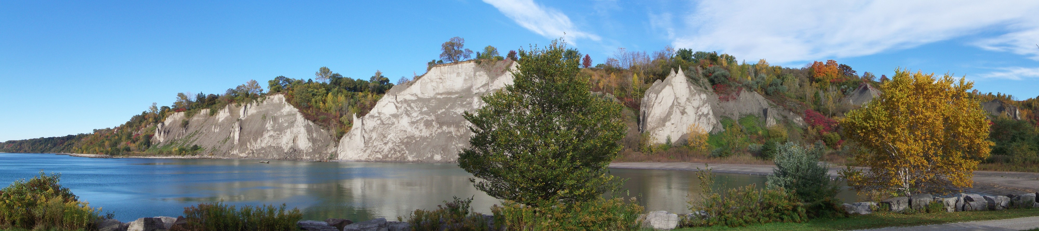 Scarborough Bluffs panorama