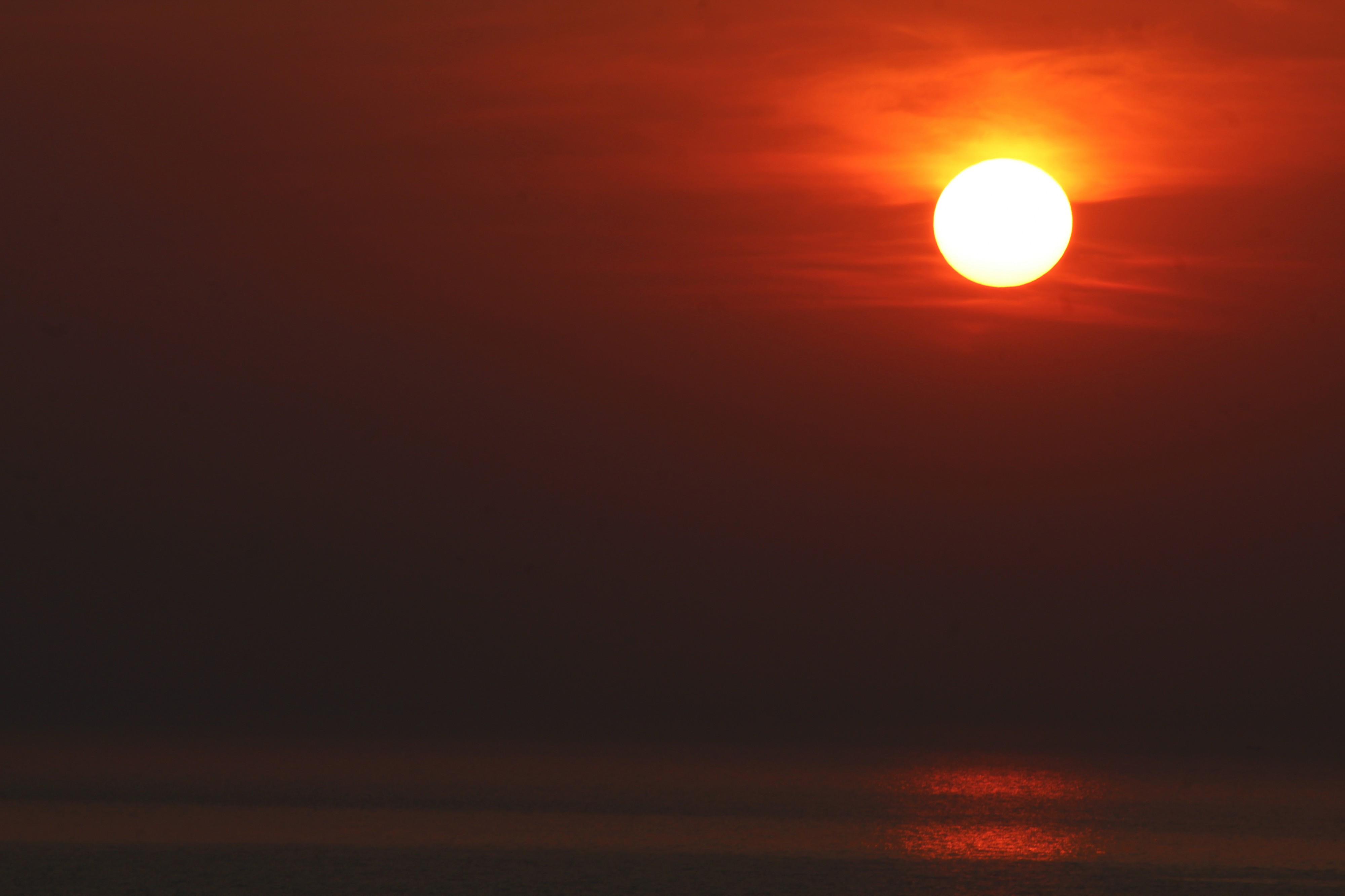 Sunset and sea