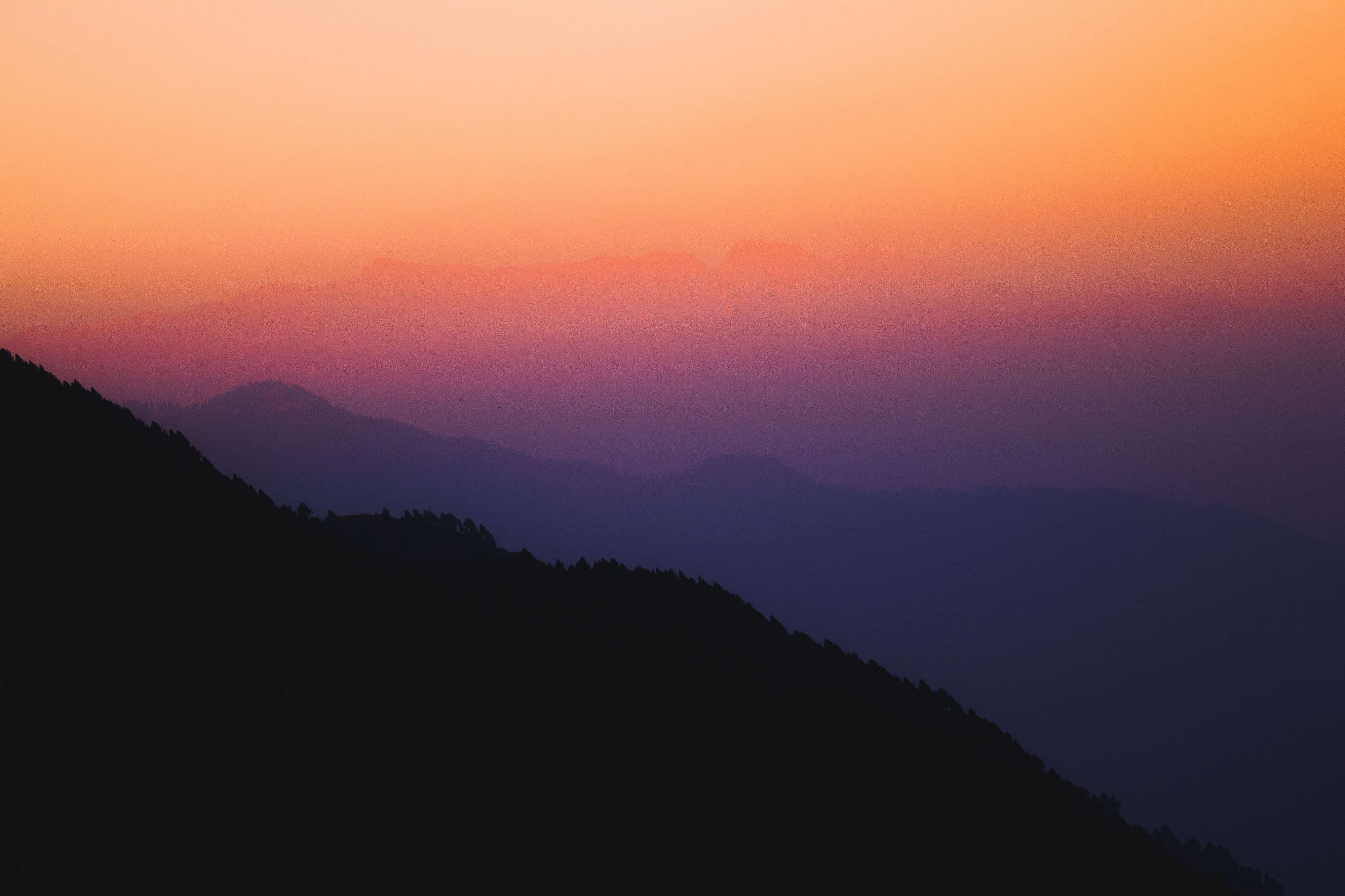 Sunset in Kashmir