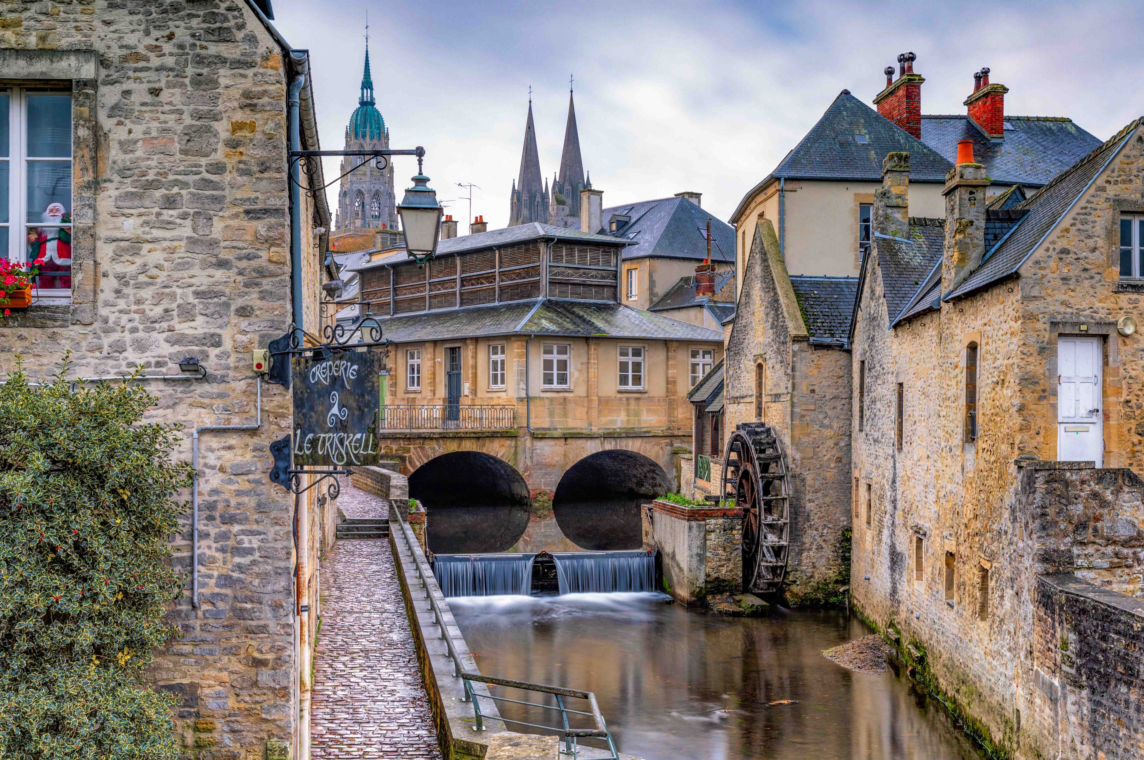 The Historic Center of Bayeux, Normandy