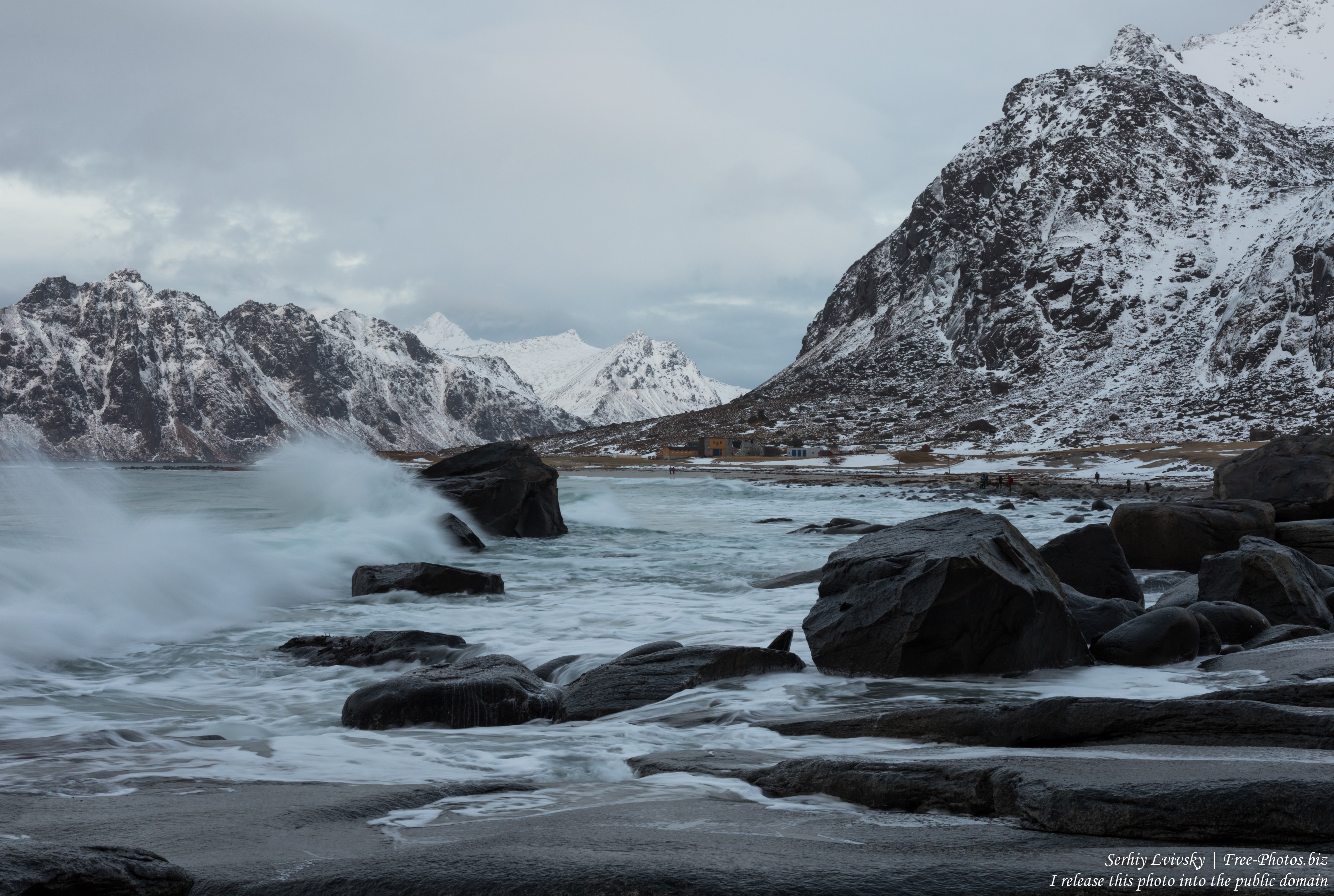 Uttakleiv beach, Norway, in February 2020, photographed by Serhiy Lvivsky, picture 3