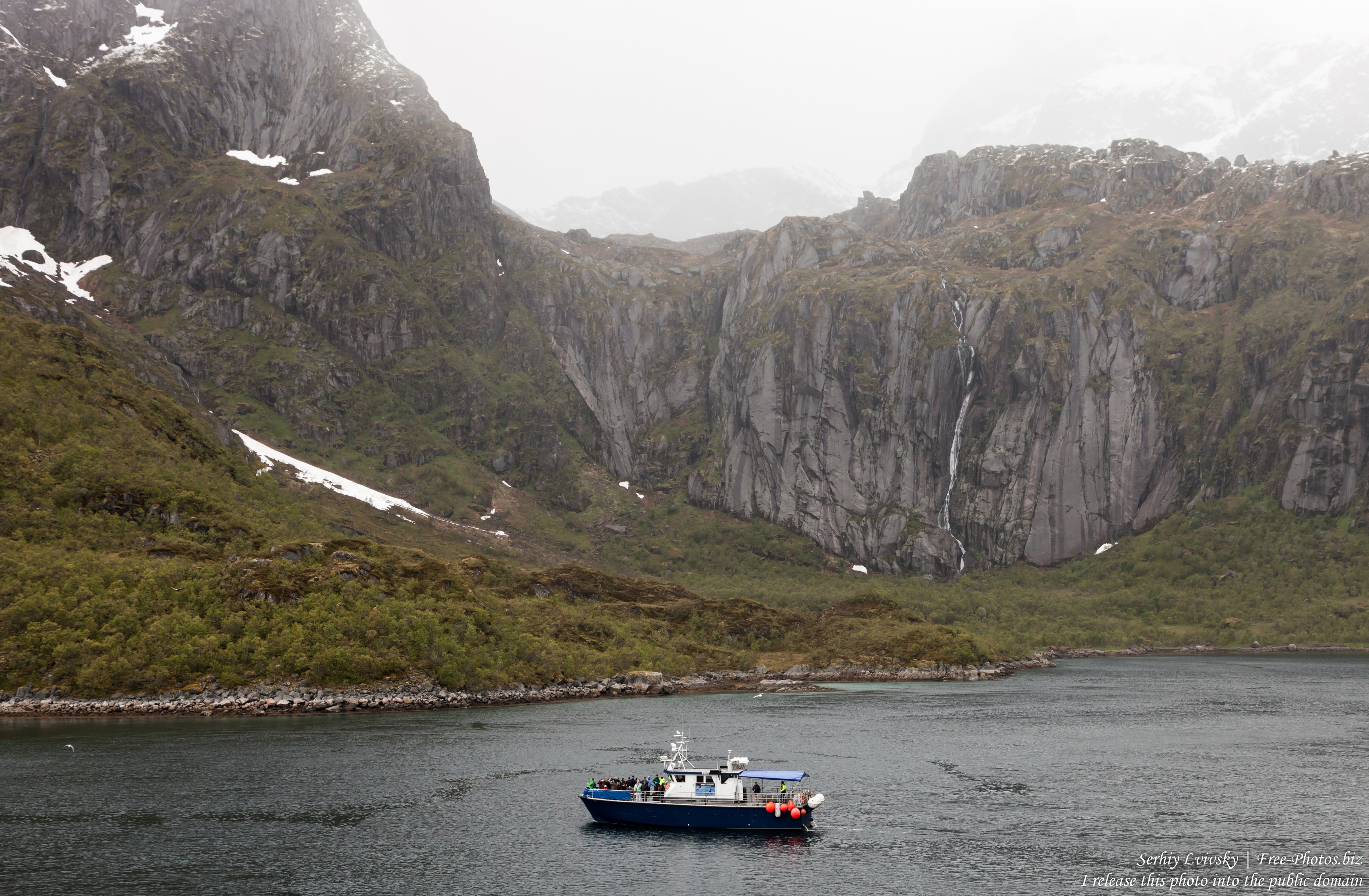 way from Stokmarknes to Trollfjord, Norway, photographed in June 2018 by Serhiy Lvivsky, picture 11