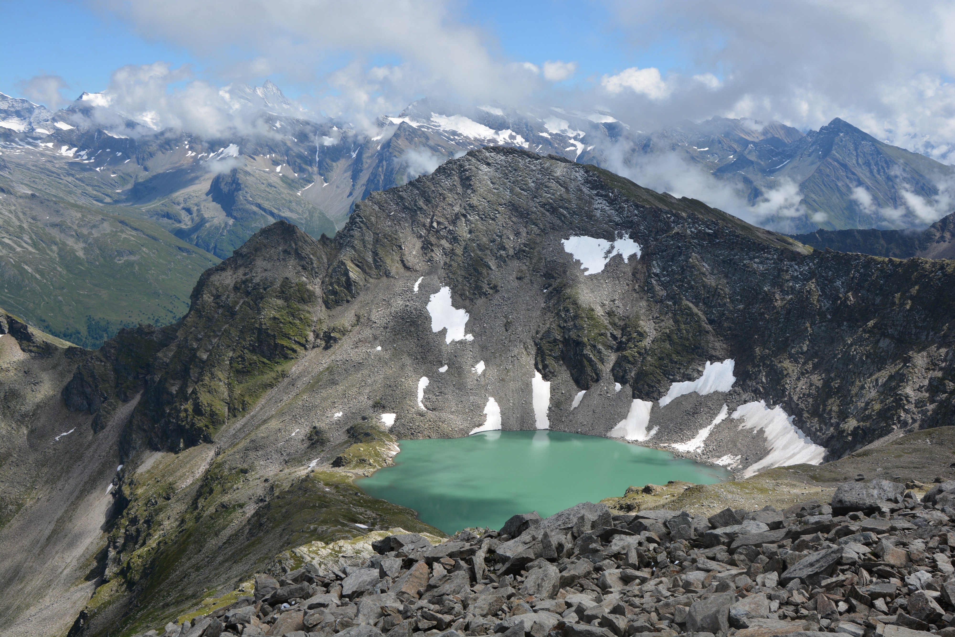 Wildensee vom Abstieg vom Wildenkogel