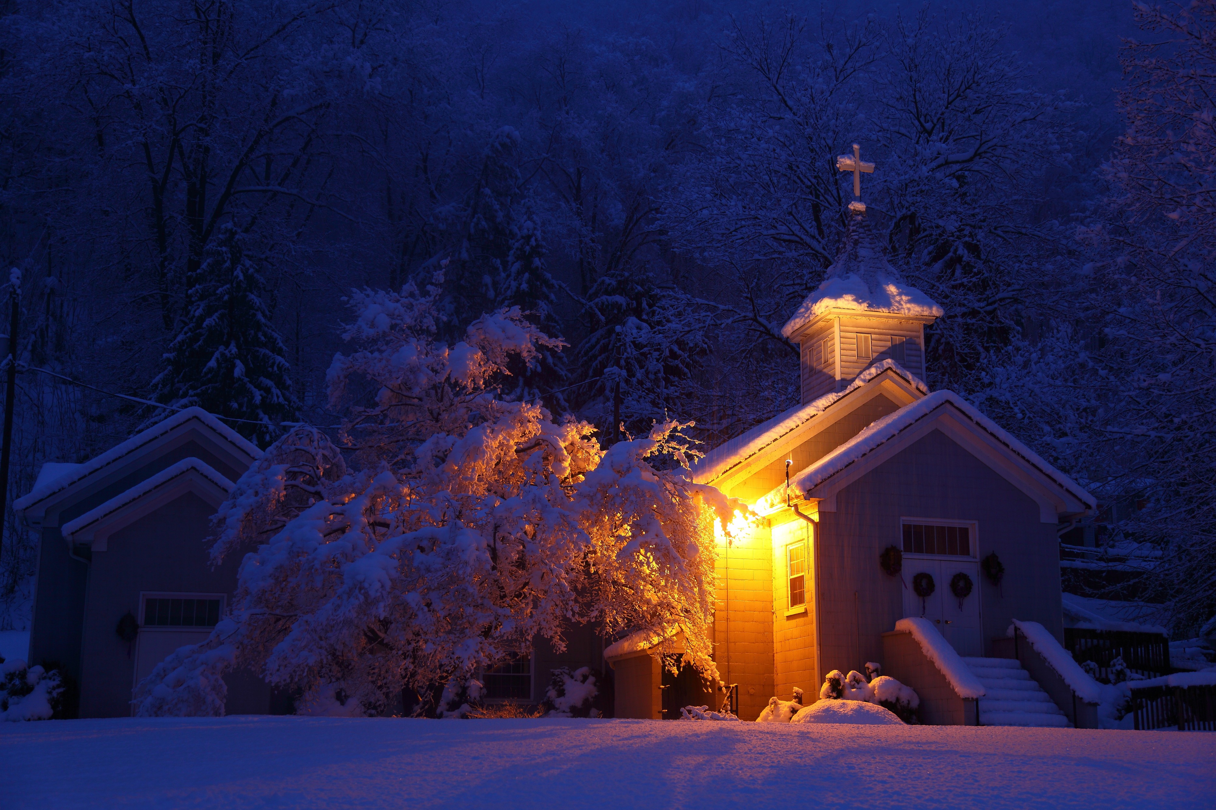 Wv-country-church-morning-snow-storm-pub