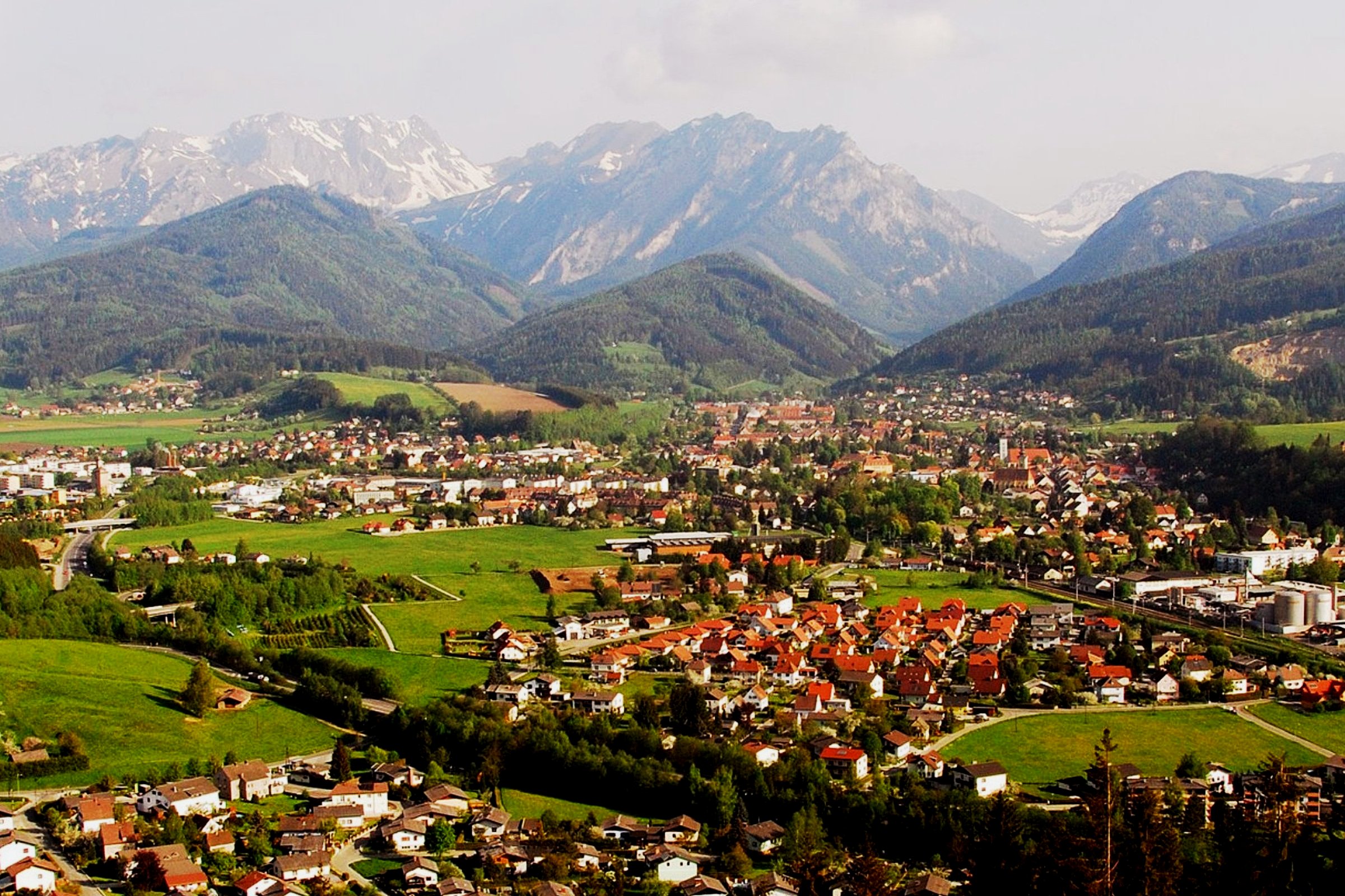 Trofaiach von Süden 2006