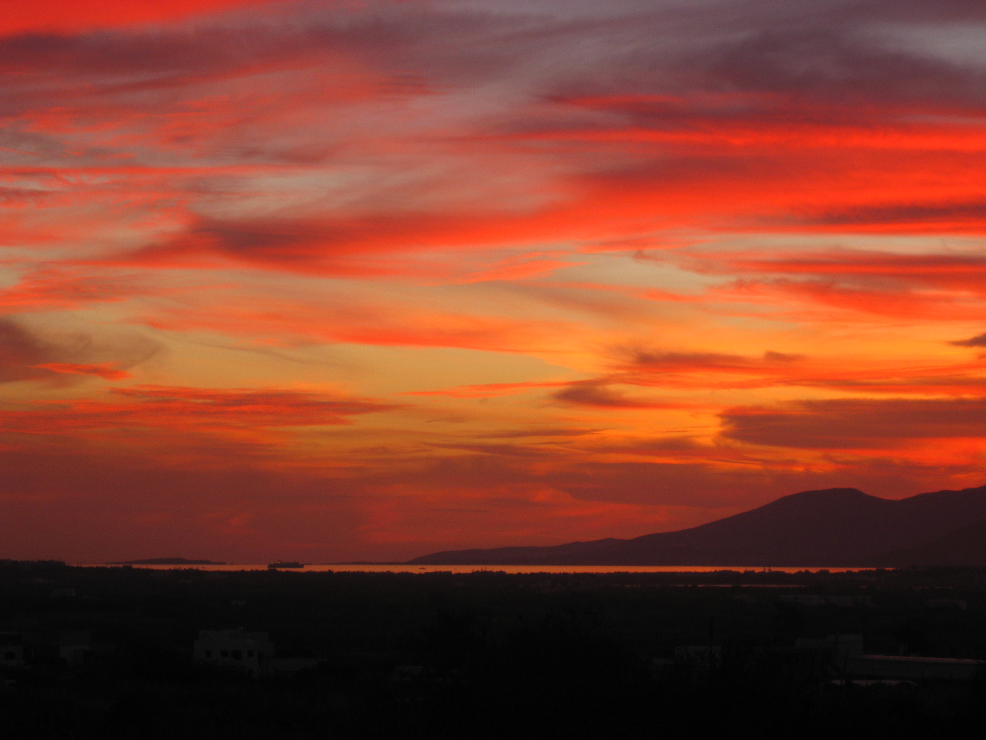 View from Agidia, Naxos island, Greece
