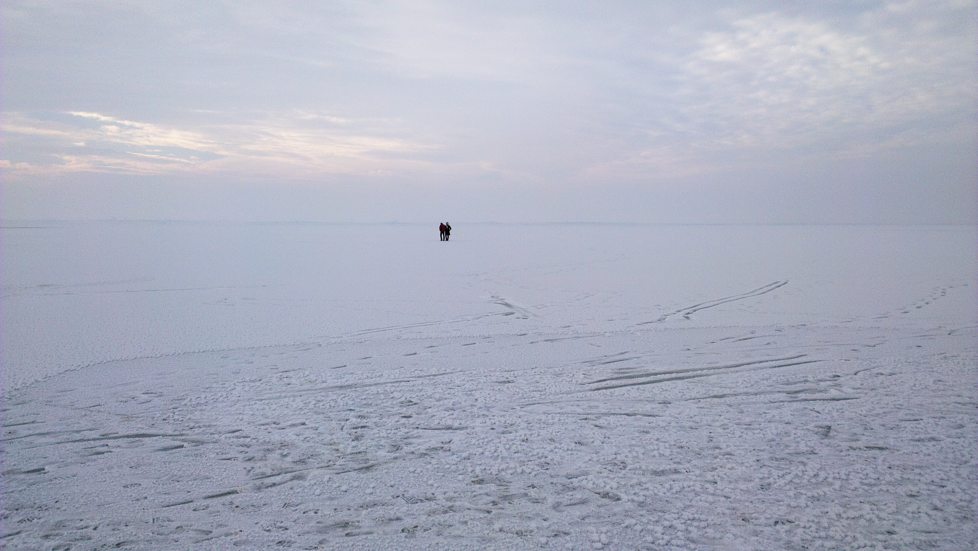 Walking on Frozen Meyghan Salt Lake