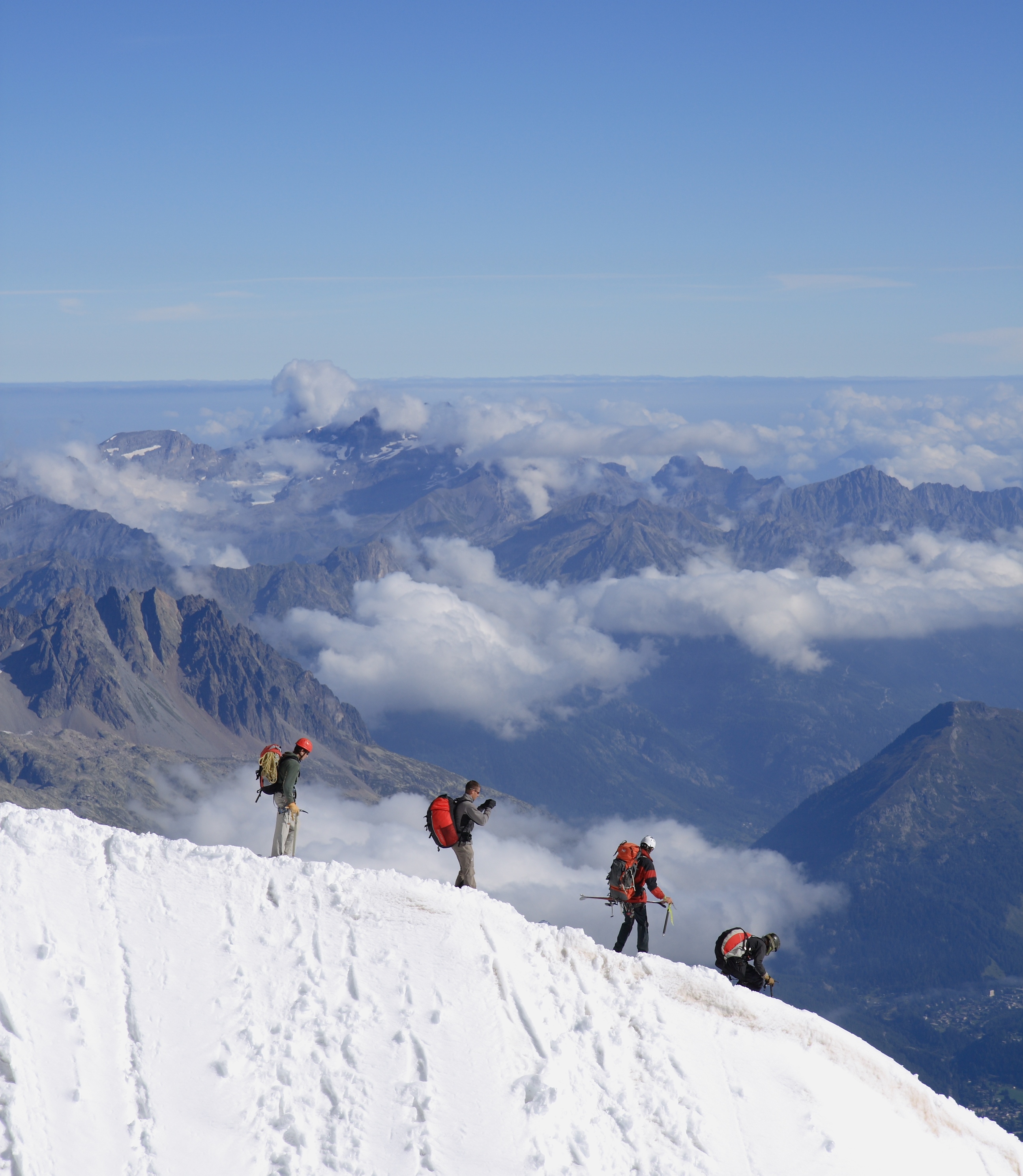 Alpinistes Aiguille du Midi 03