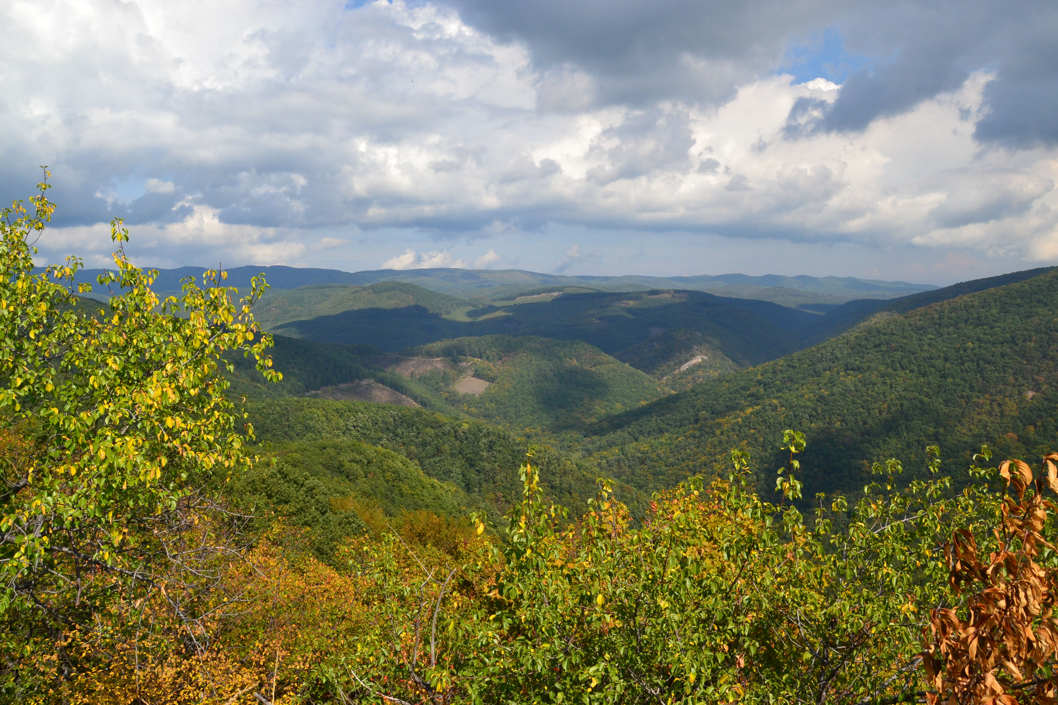 Bükk mountain - view from Odorvár