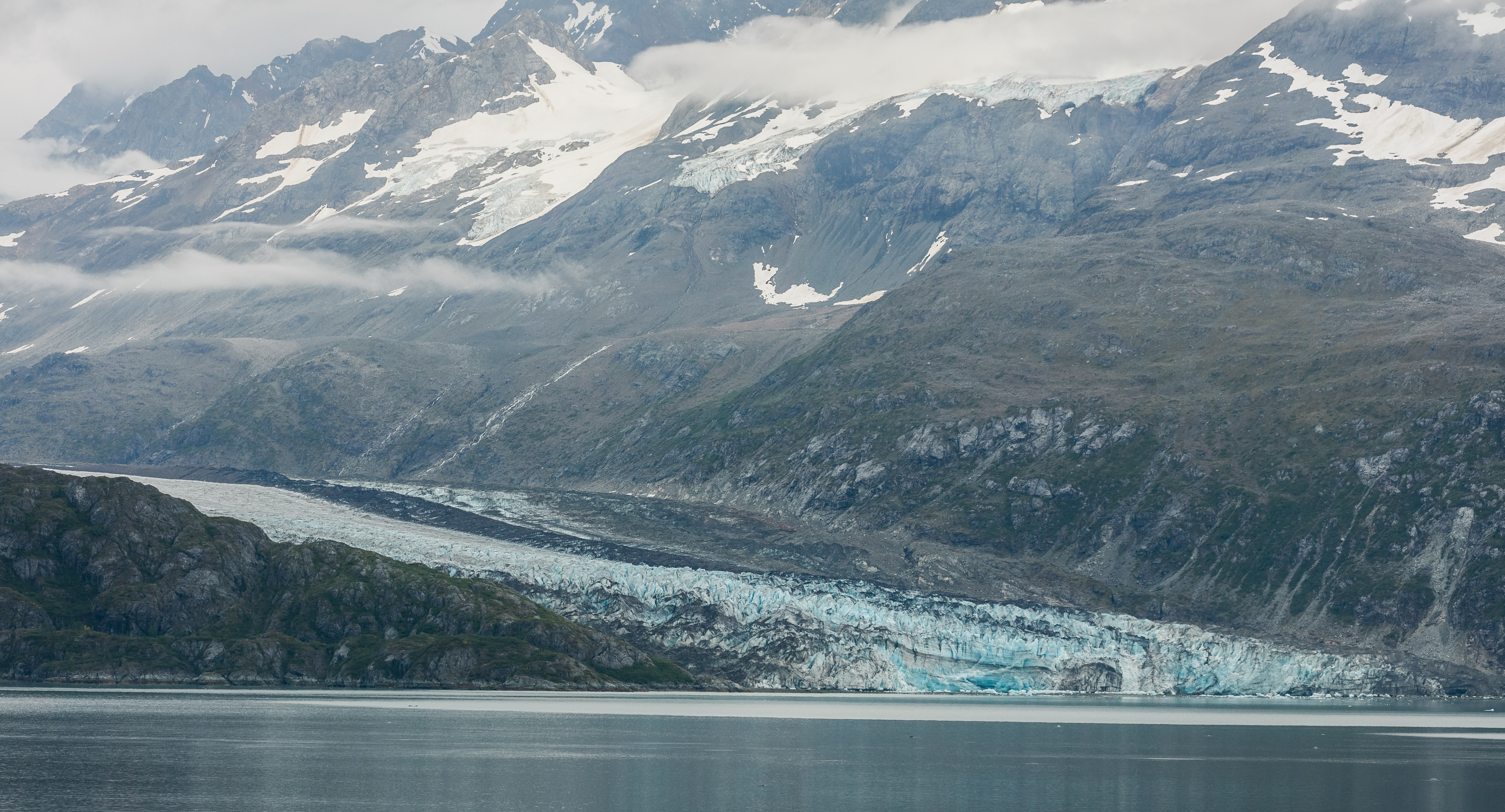 Glaciar Johns Hopkins, Parque Nacional Bahía del Glaciar, Alaska, Estados Unidos, 2017-08-19, DD 08